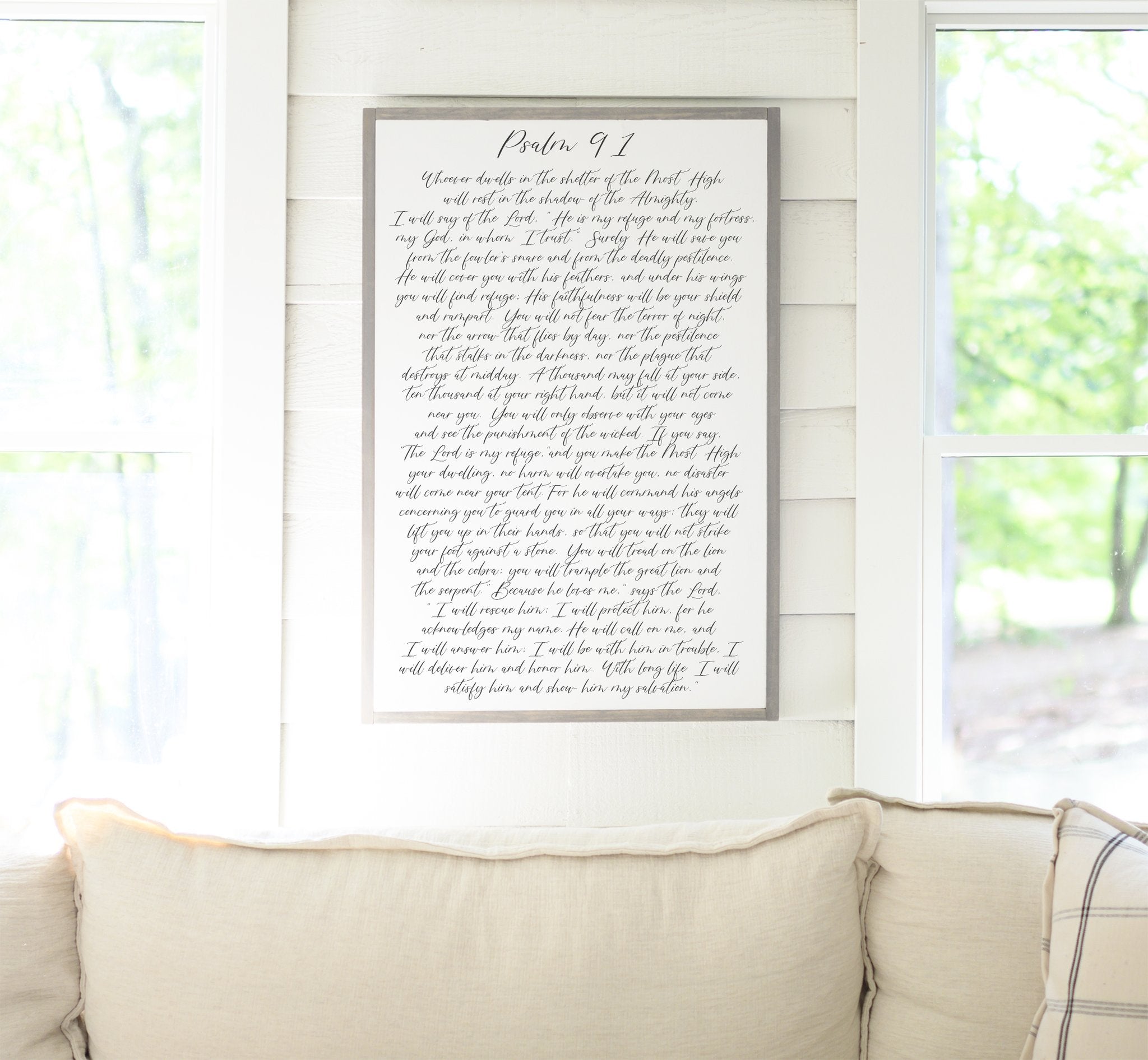 Psalm 91 NIV Print