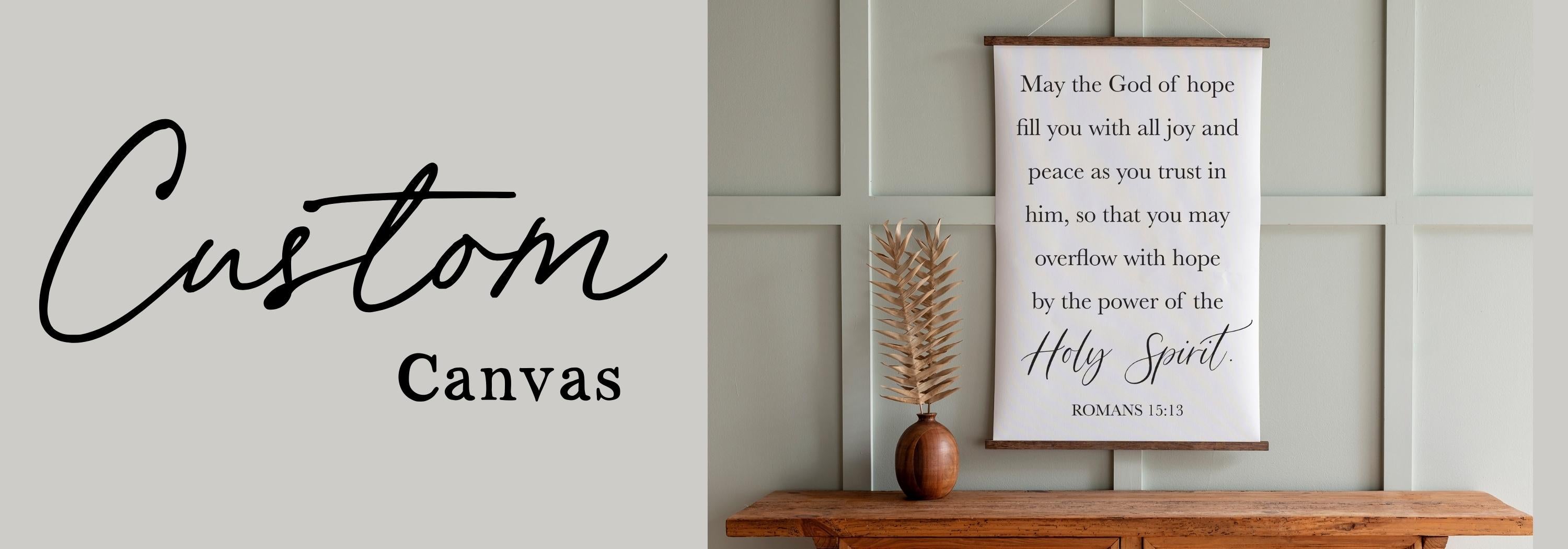 Custom Canvas Wall Art