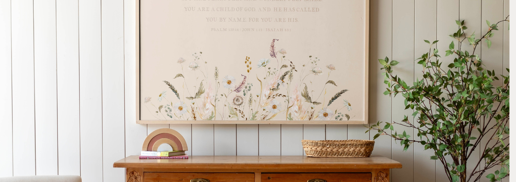 Kid's Room - Framed Wooden Art