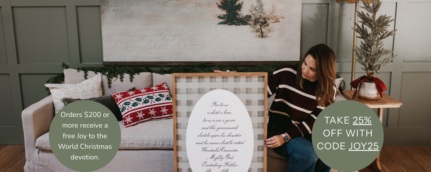 Premium Framed Canvas - Scripture Art