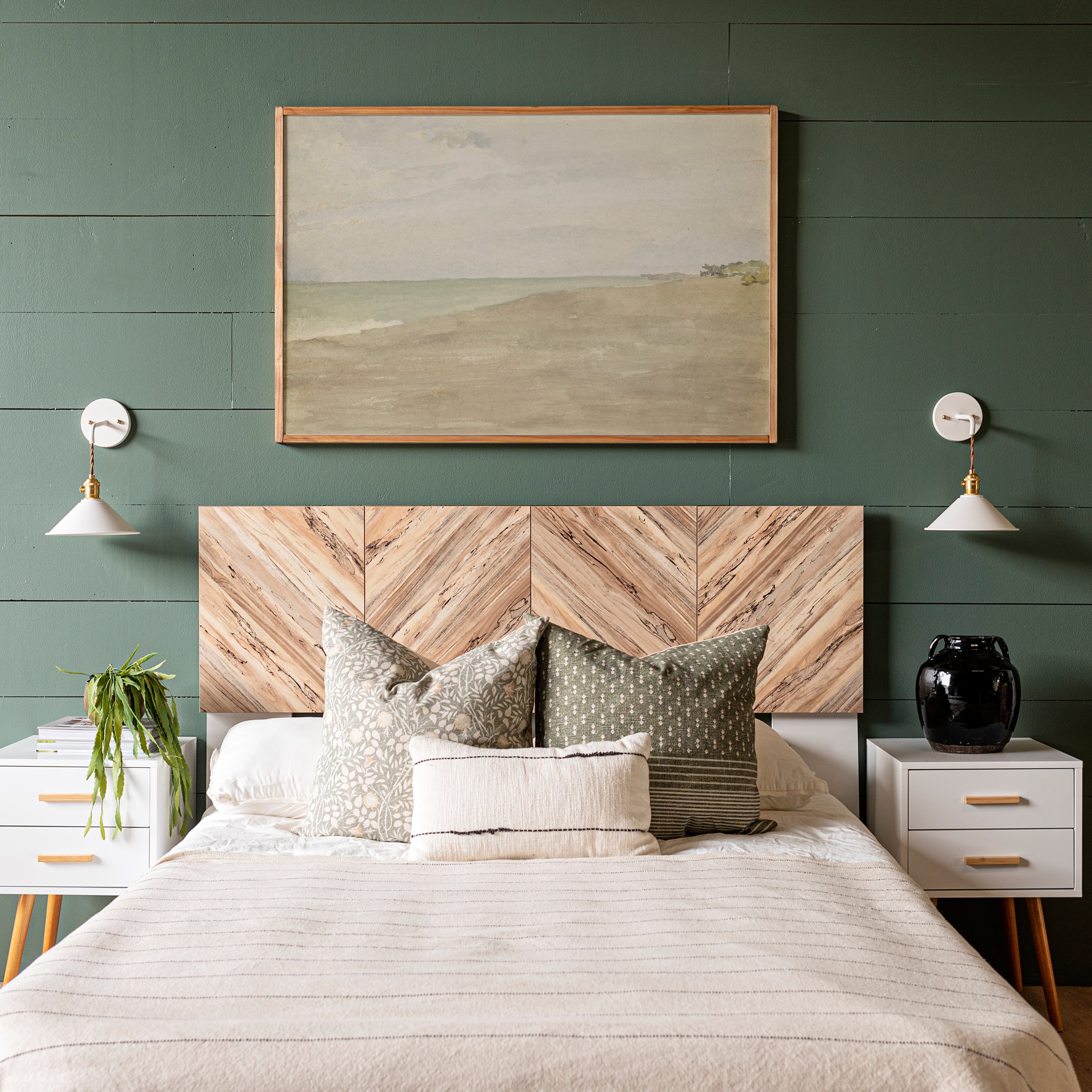 Abstract Beach | Framed Wooden Art - Horizontal | 148
