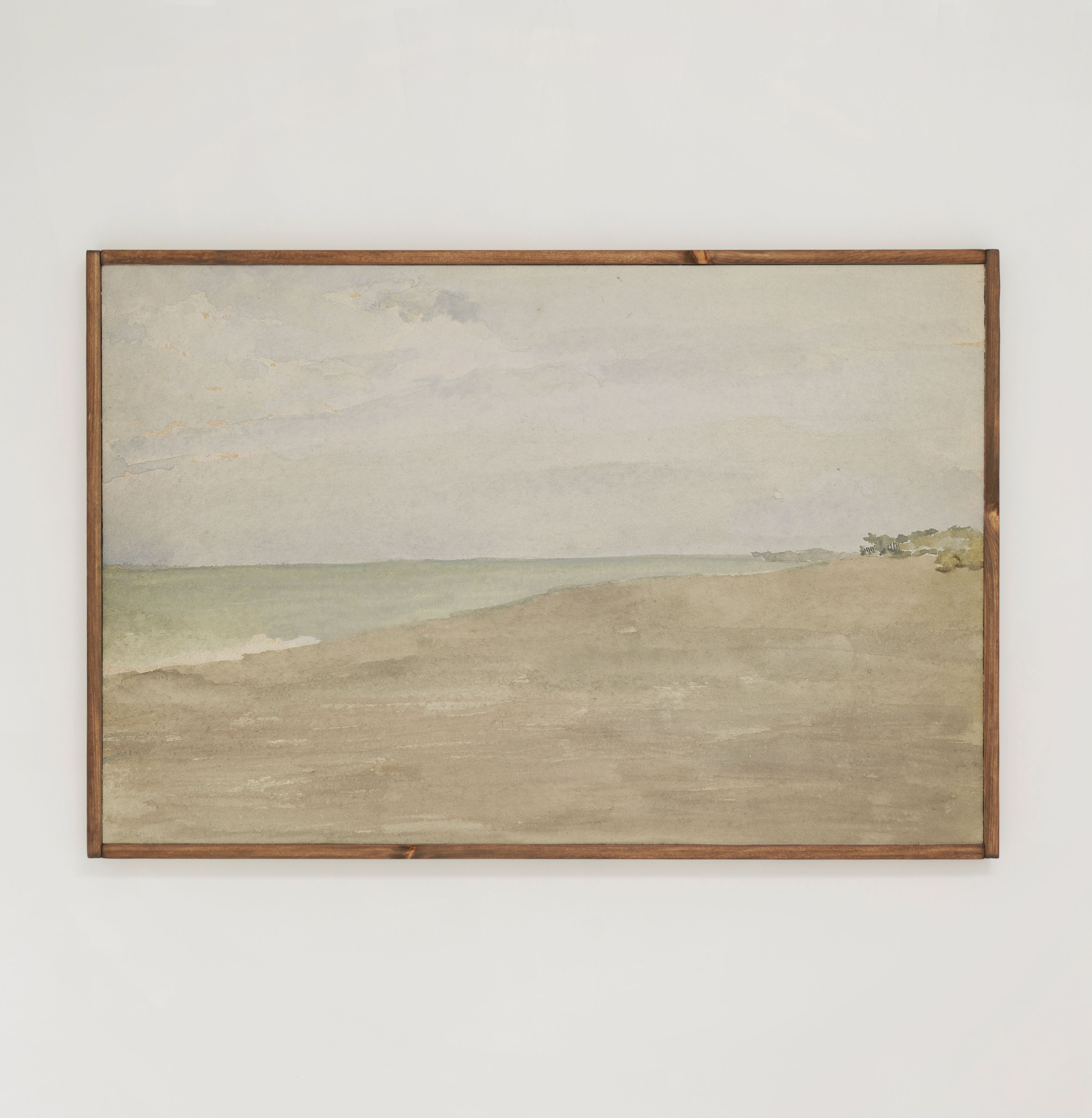 Abstract Beach | Framed Wooden Art - Horizontal | 148