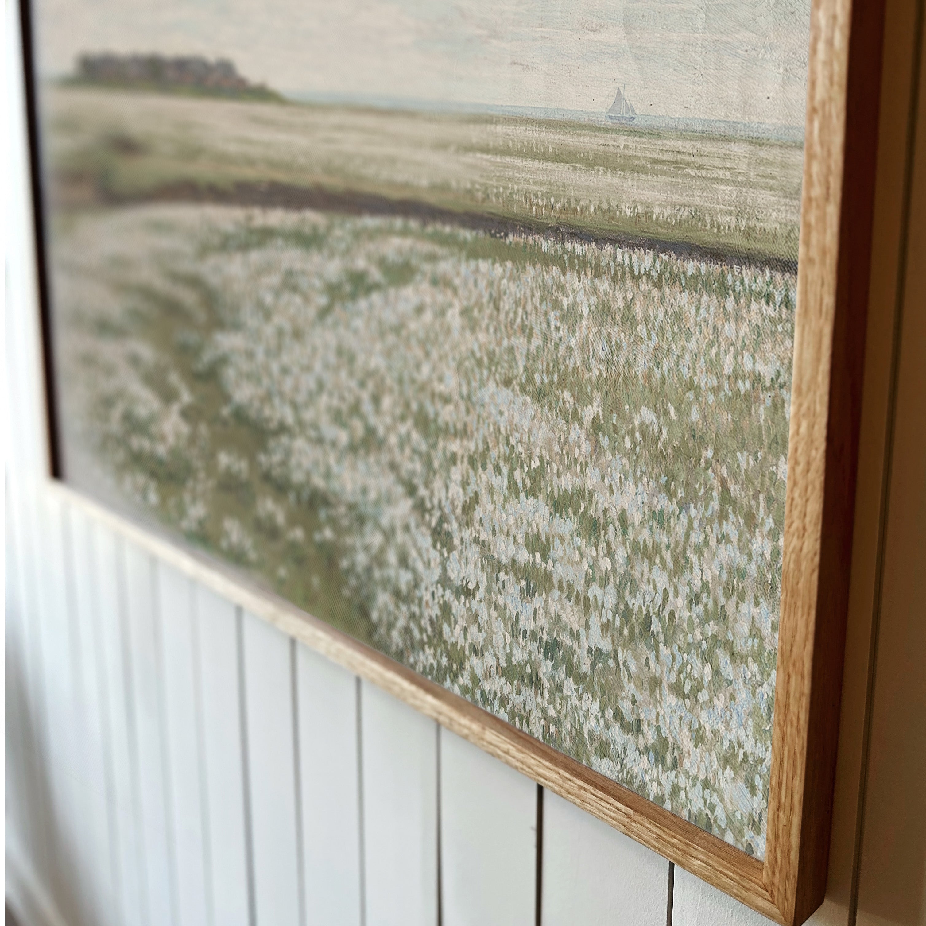 "Blooming Meadow" Framed Canvas | Horizontal | 178