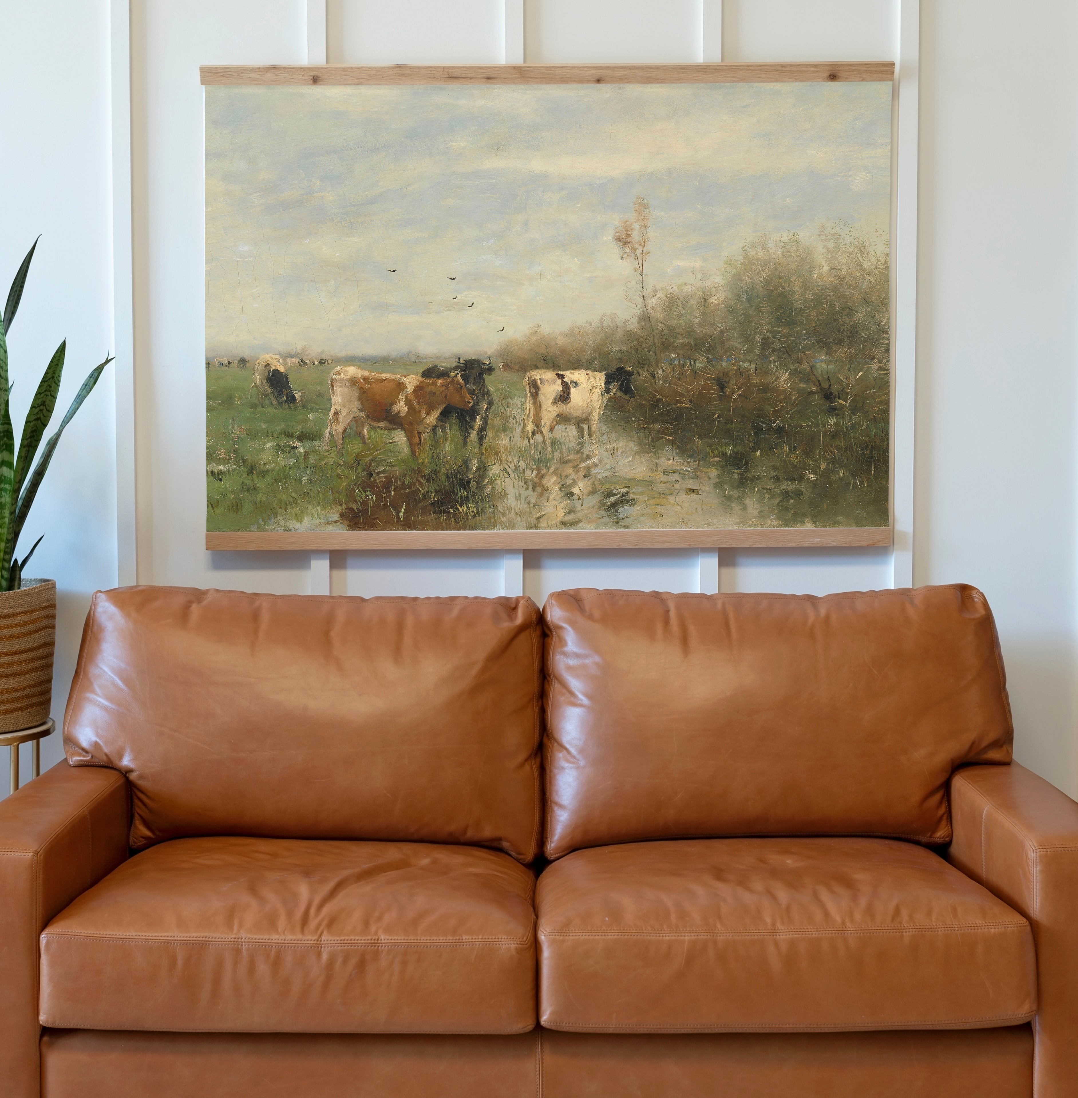 Cows Crossing | Horizontal Tapestry | 180