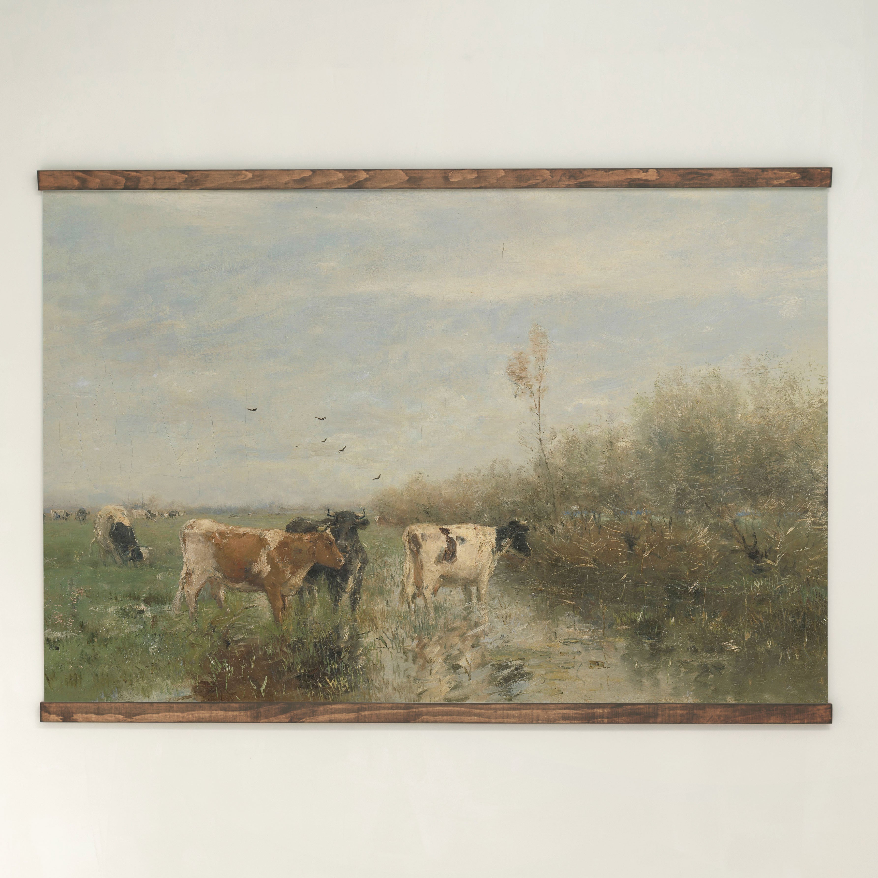 Cows Crossing | Horizontal Tapestry | 180