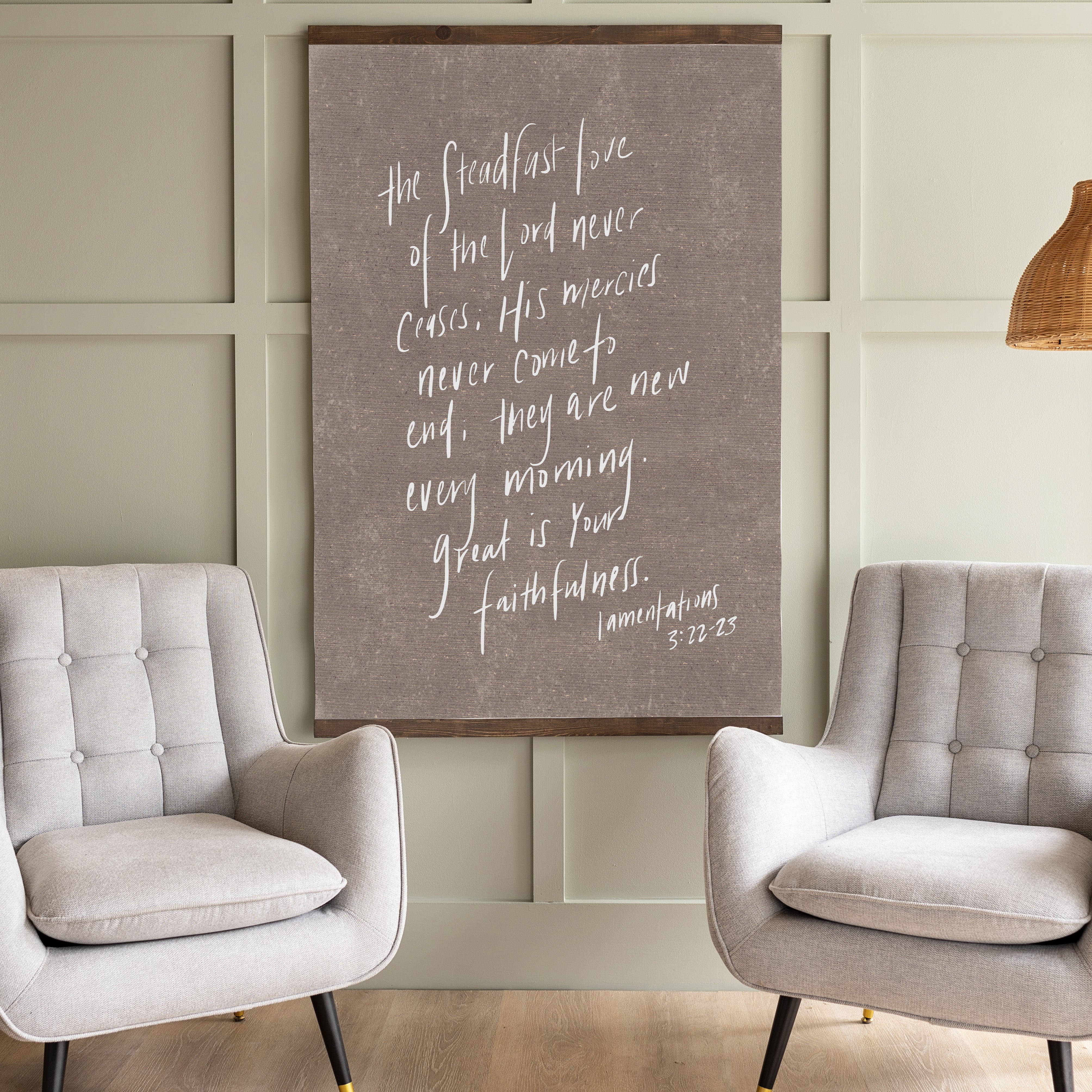 Great is Your Faithfulness | Vertical Tapestry | 195