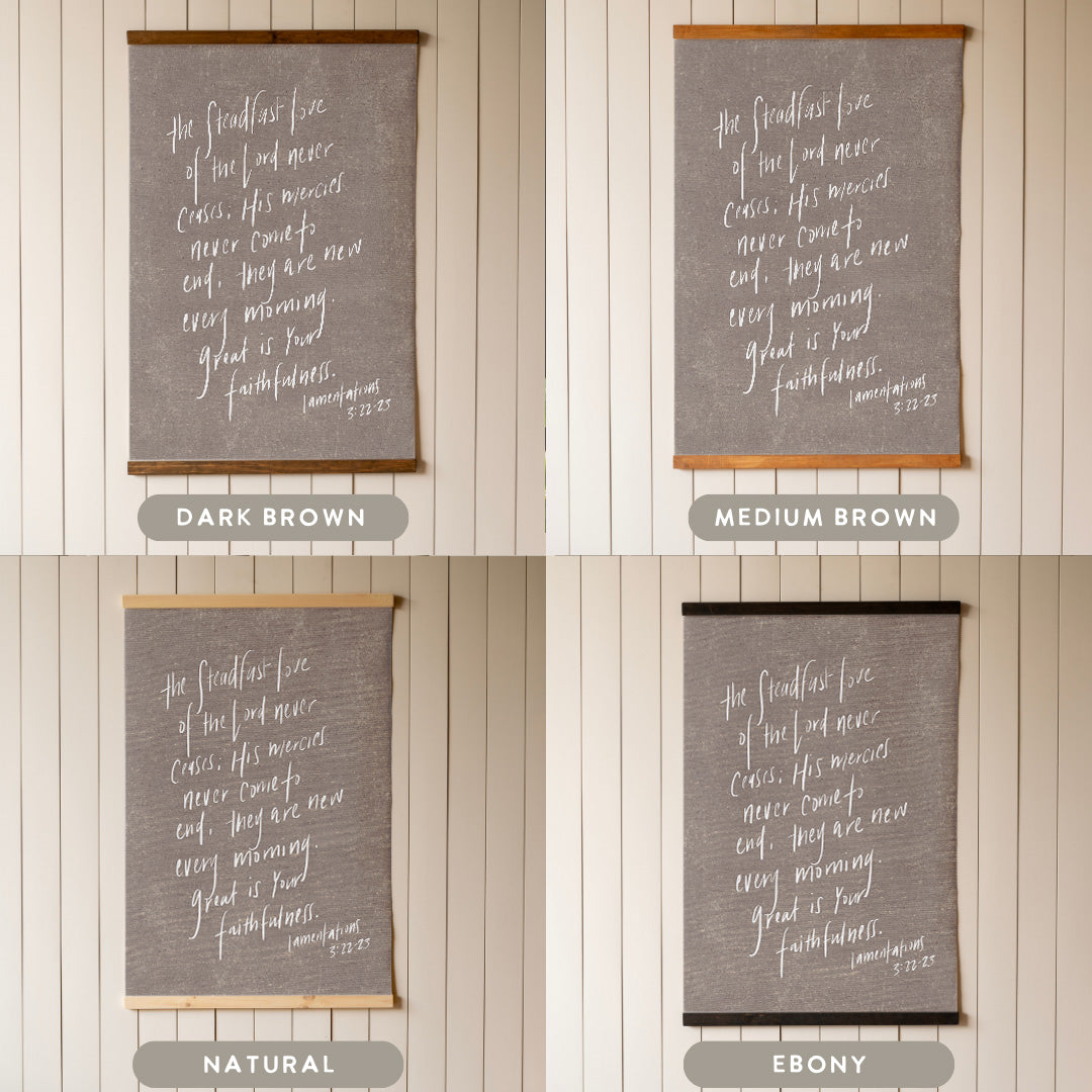 Great is Your Faithfulness | Vertical Tapestry | 195