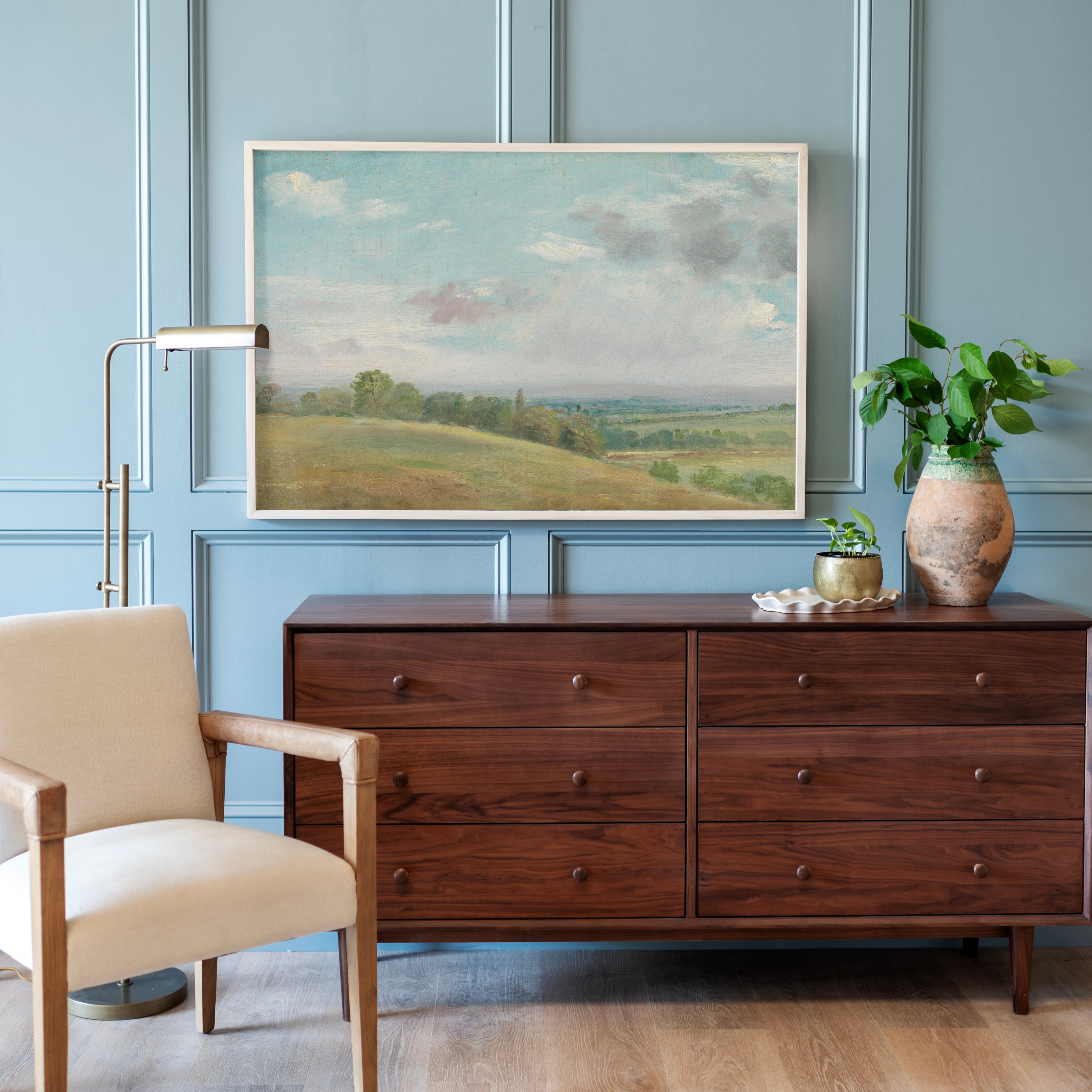 "English Country Side" Framed Canvas | Horizontal | 198