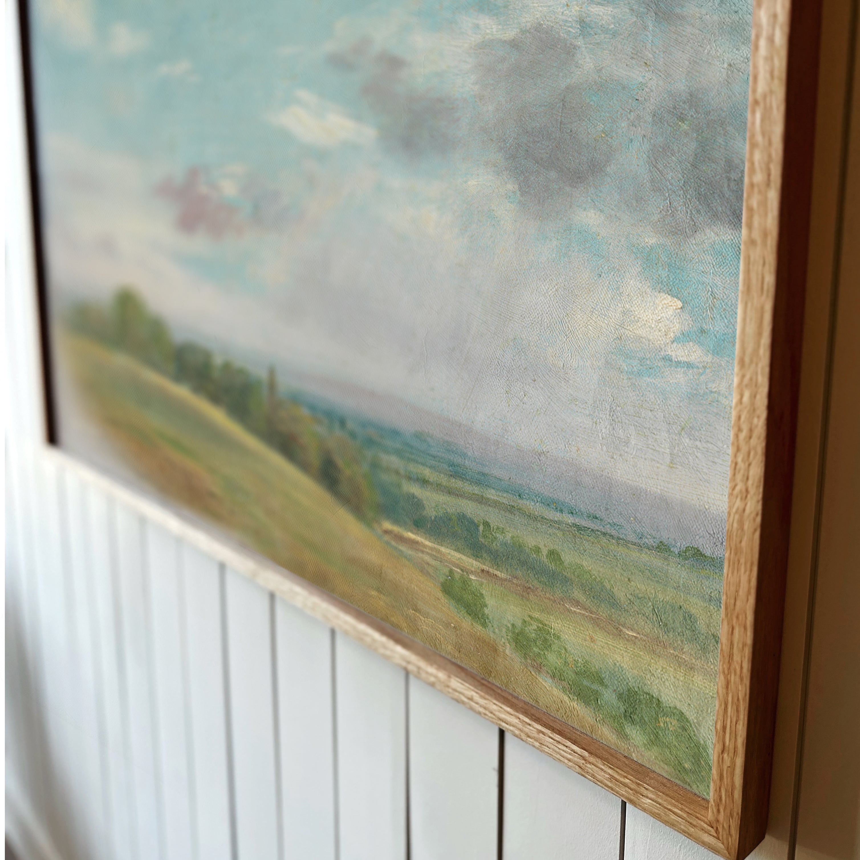 "English Country Side" Framed Canvas | Horizontal | 198