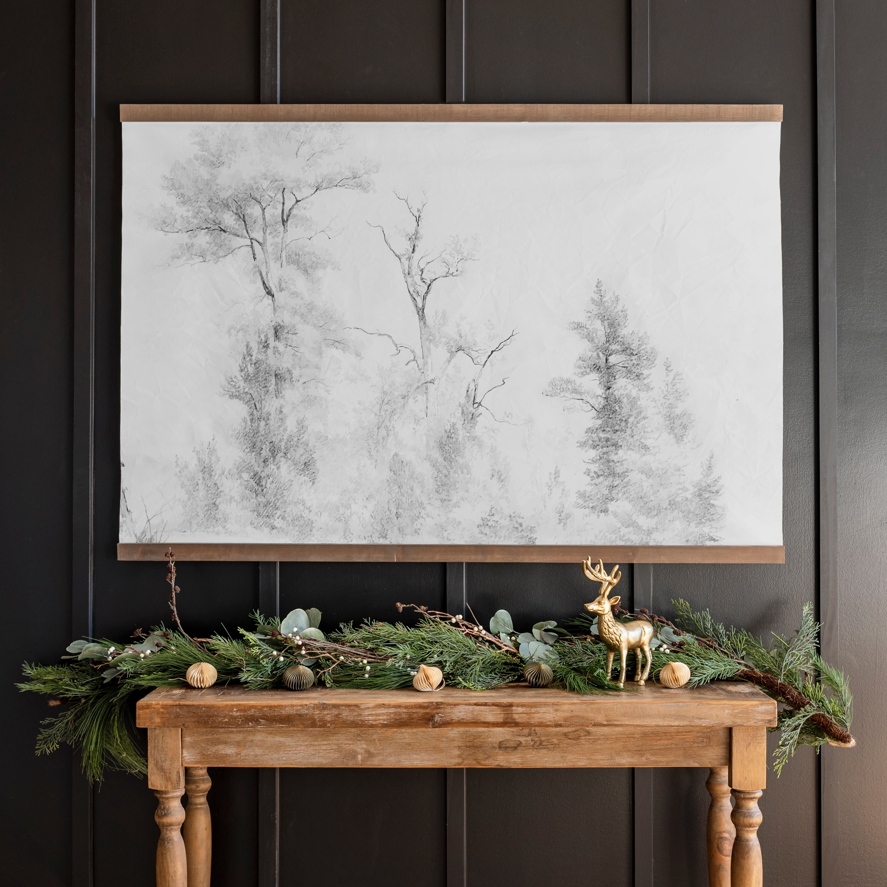 Winter Sketch | Horizontal Tapestry | 212