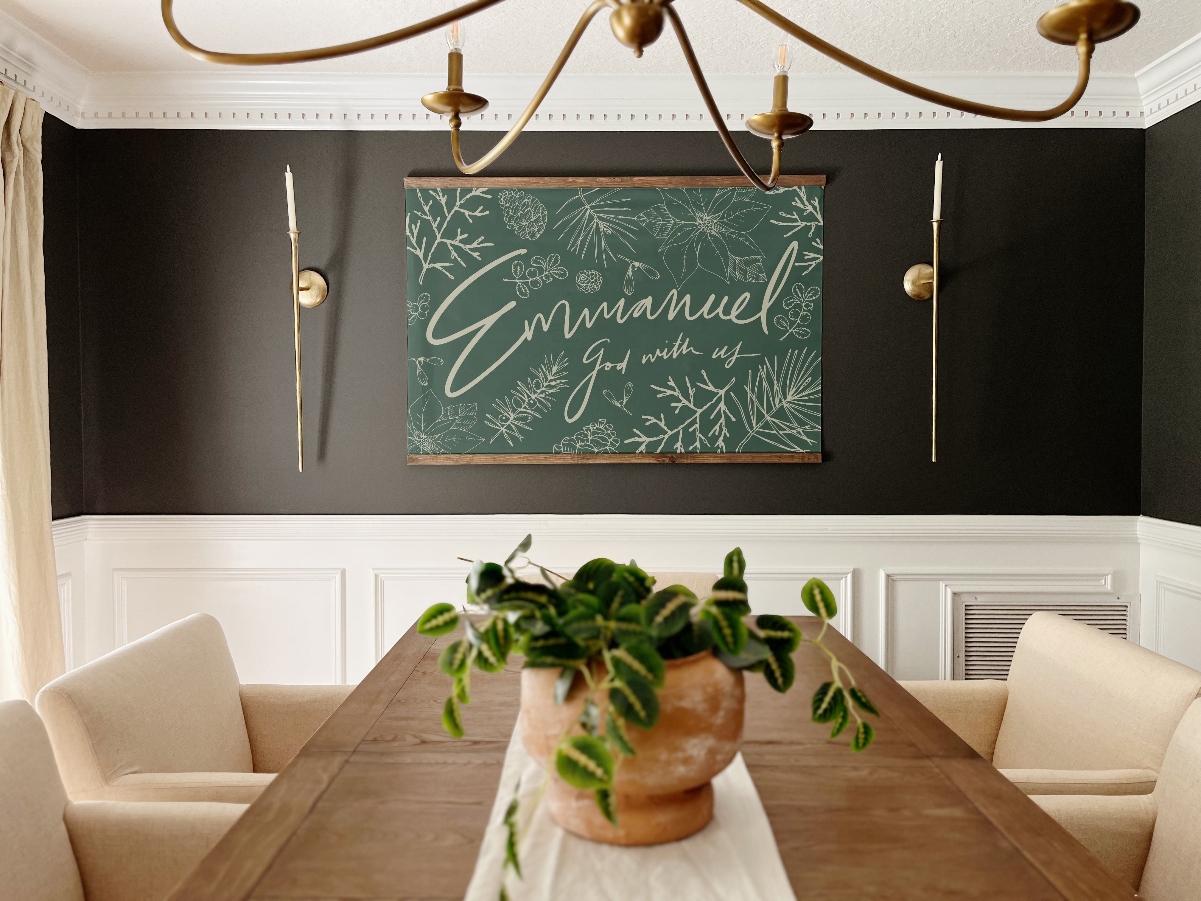 Emmanuel | Horizontal Tapestry | 256