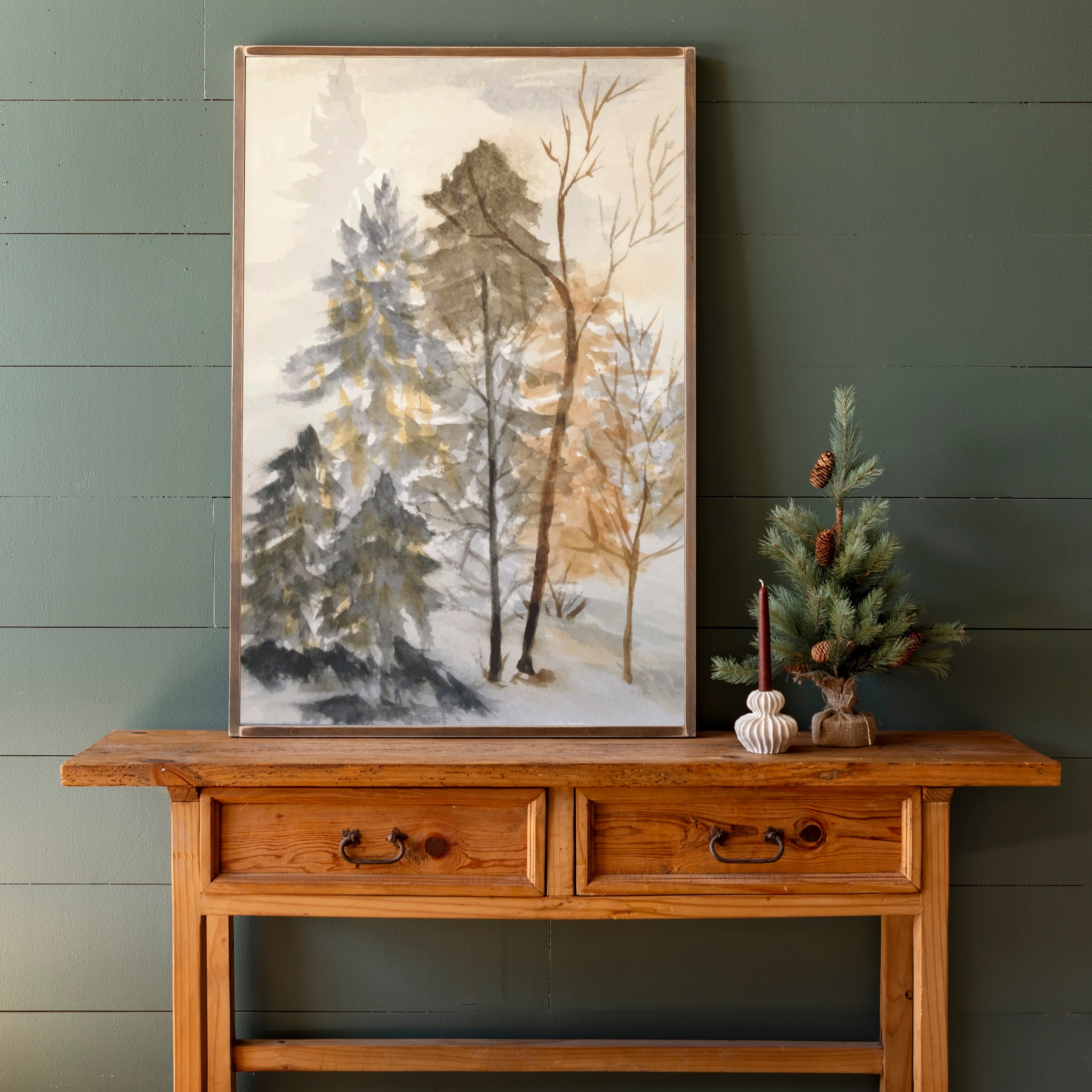 Joyful Eve | Framed Wooden Art | 381