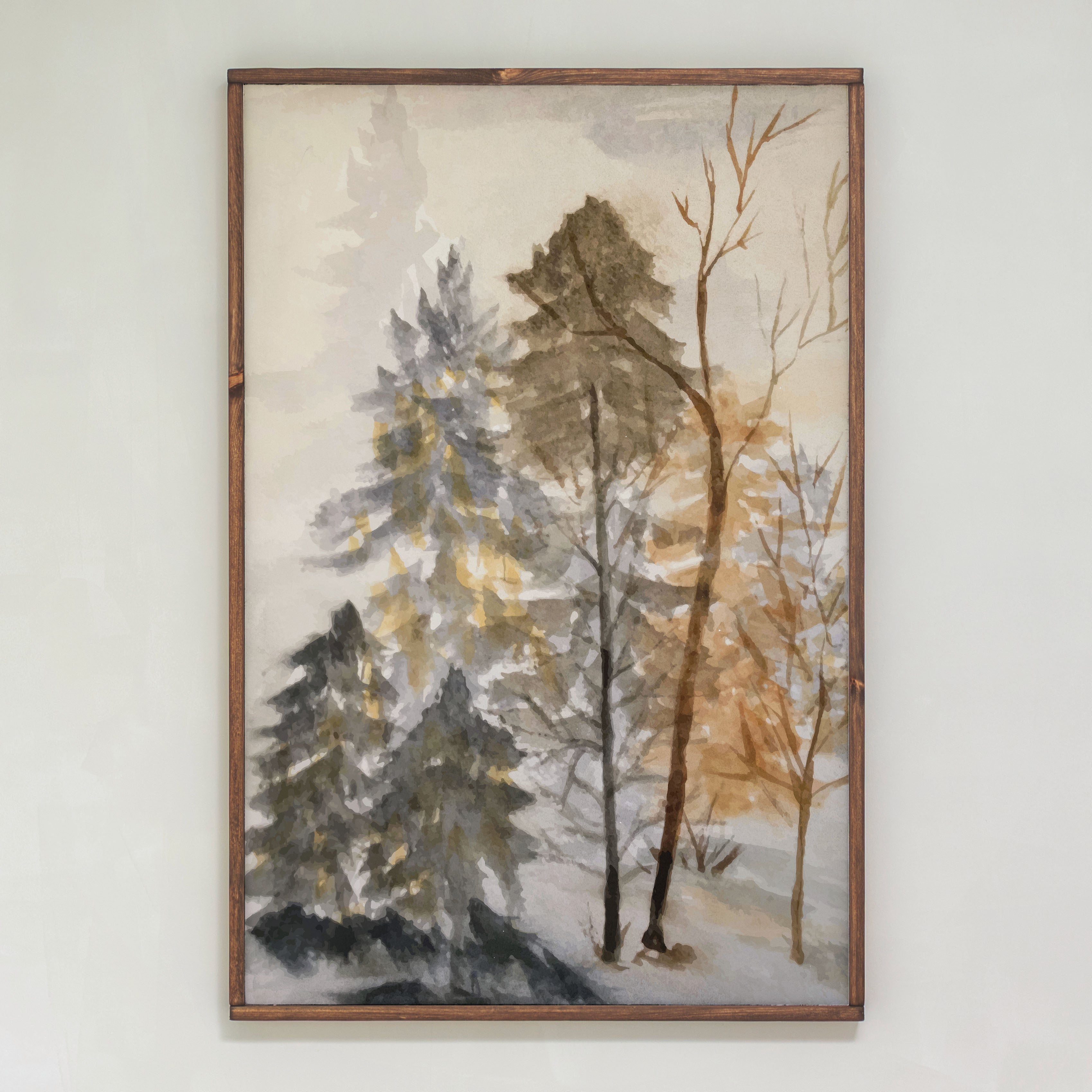 Joyful Eve | Framed Wooden Art | 381