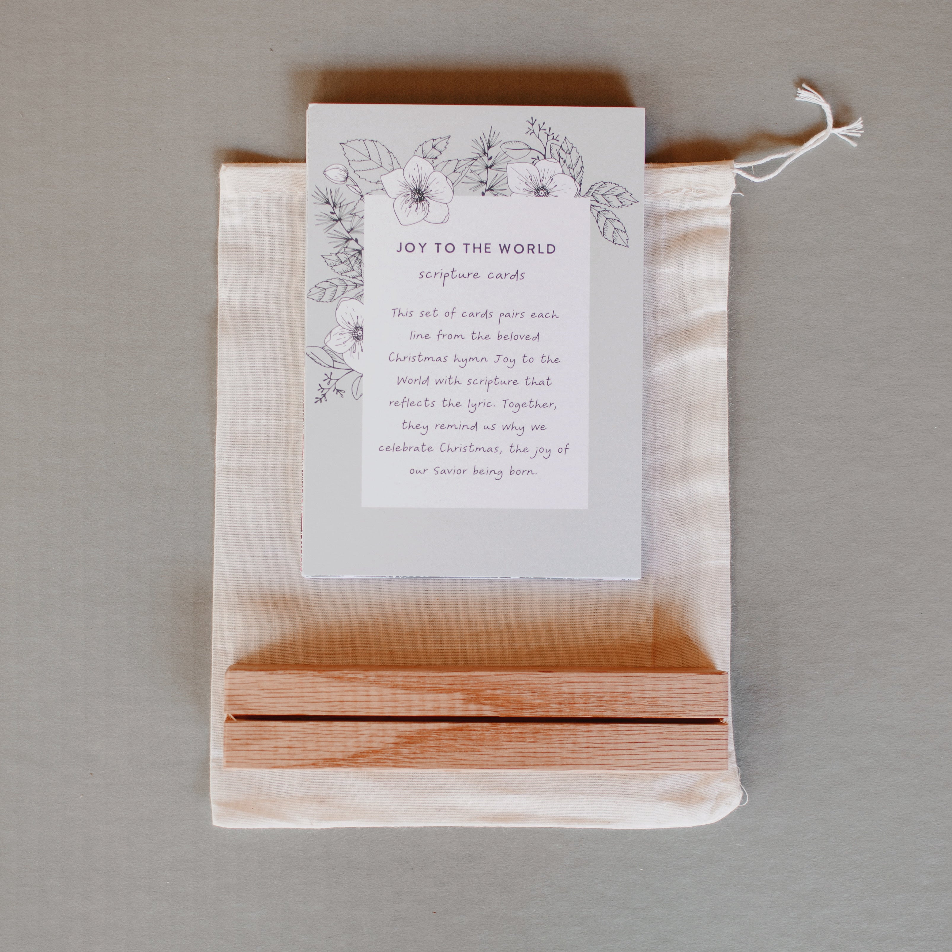 Joy To The World Scripture Cards