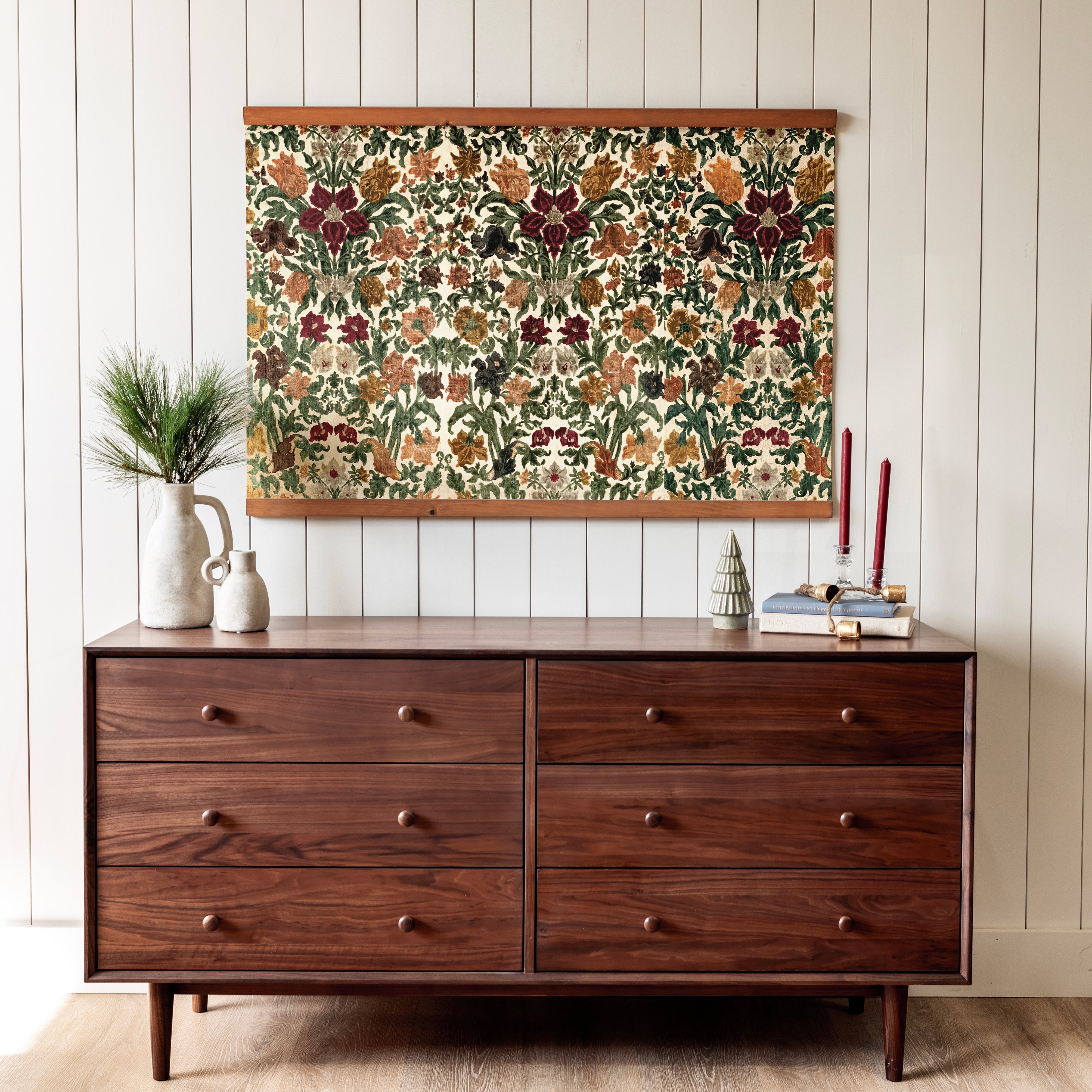 Christmas William Morris | Horizontal Tapestry | 519