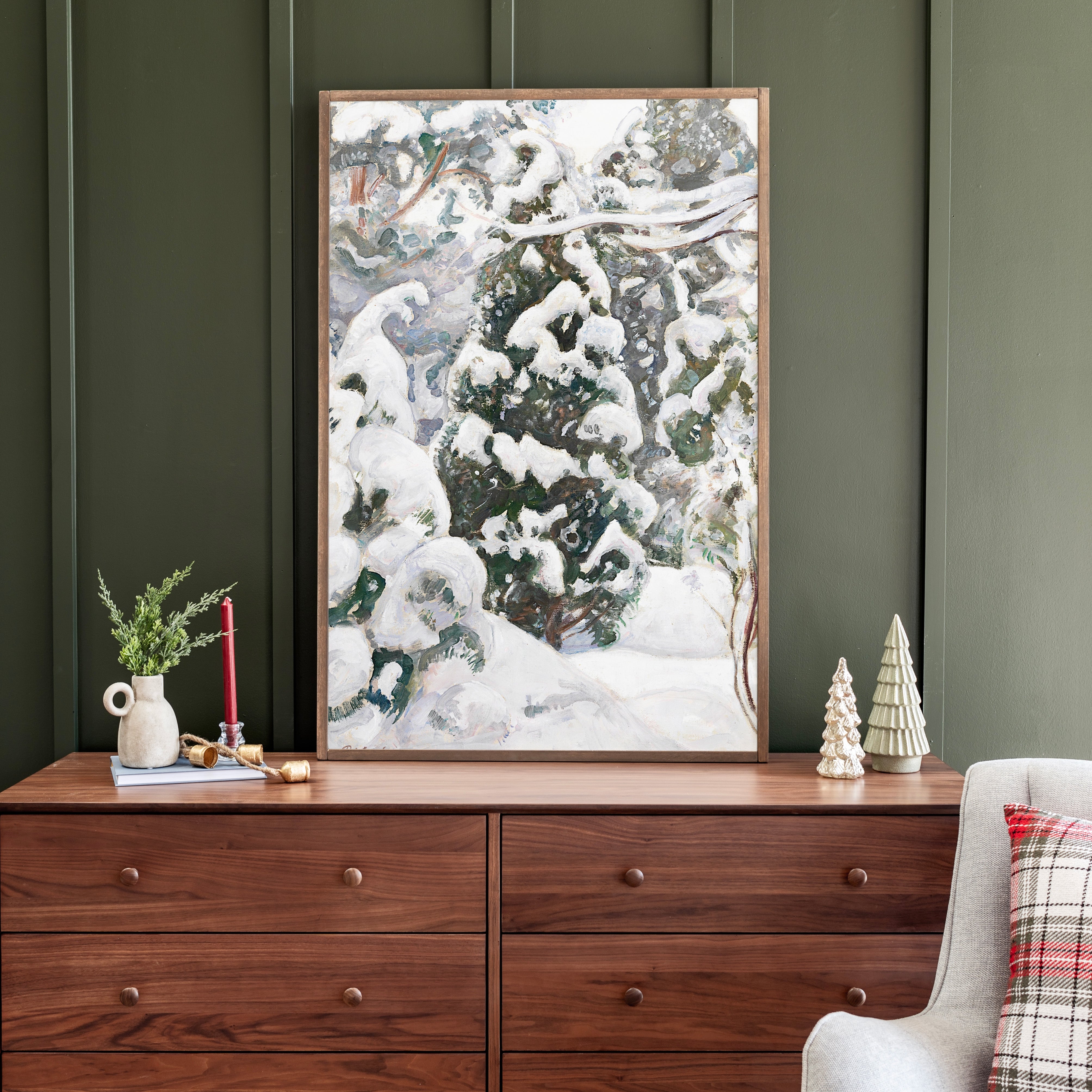 Winter Forest | Framed Wood Art | 520