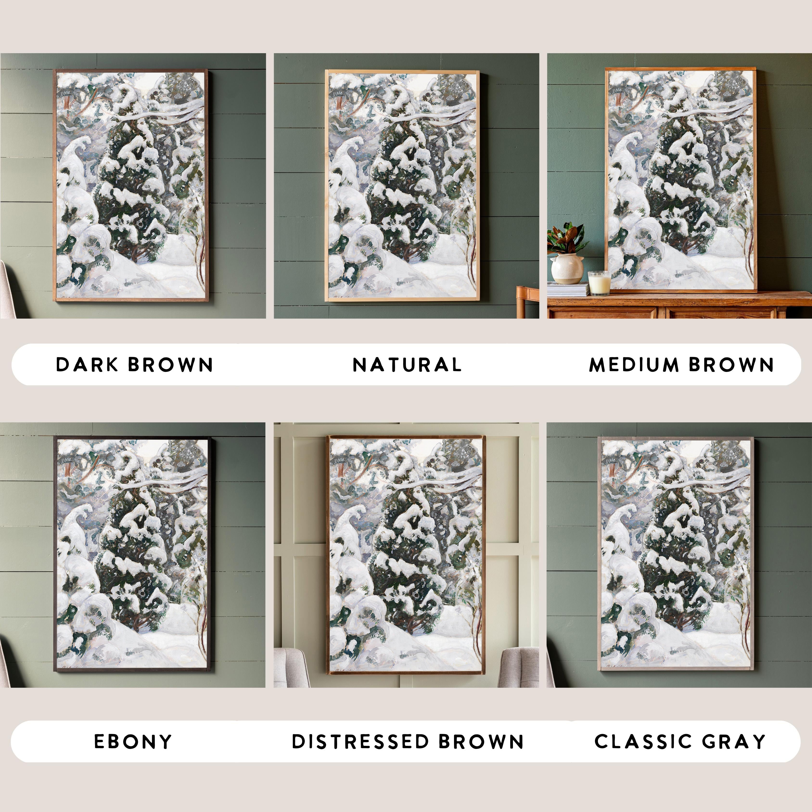 Winter Forest | Framed Wood Art | 520