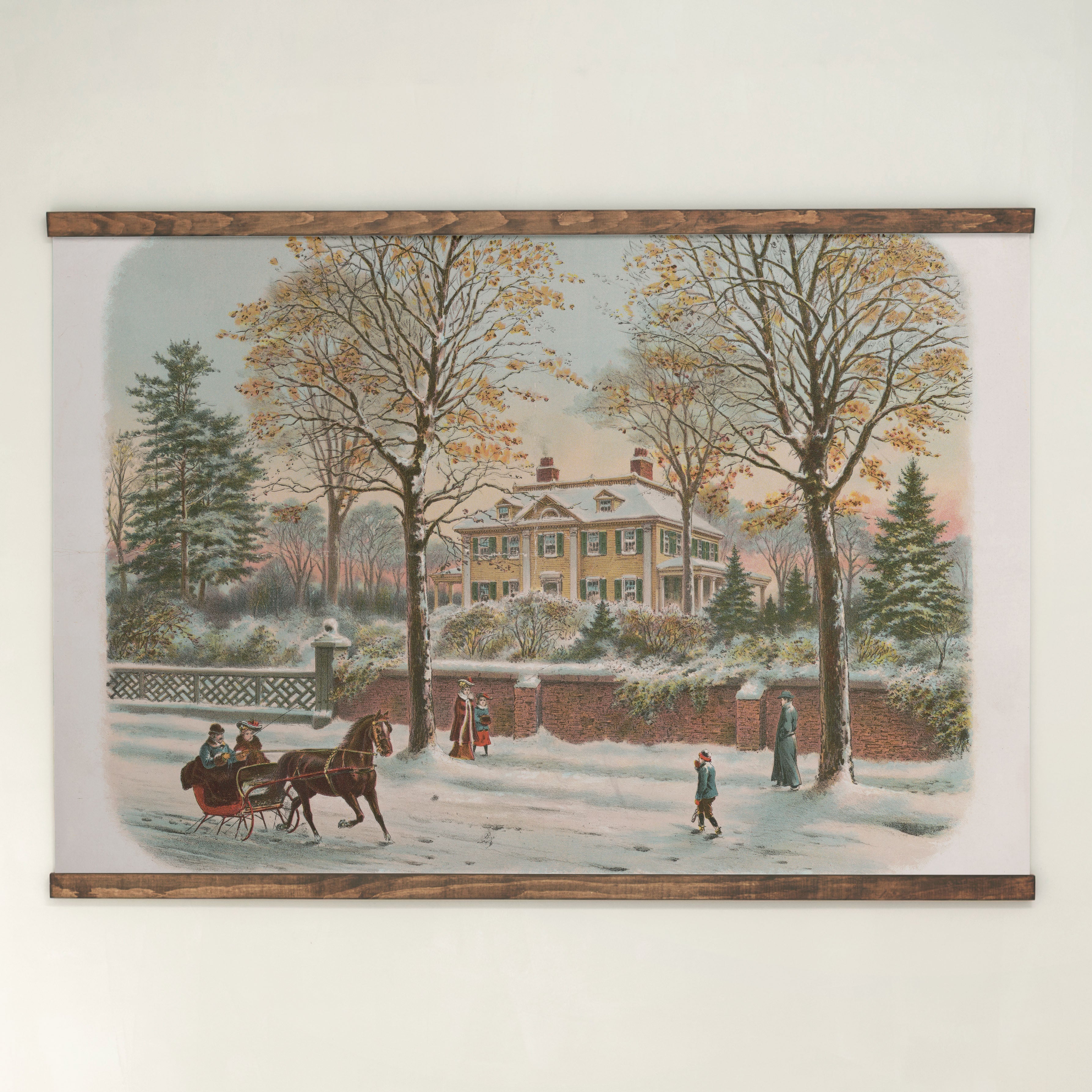 There's No Place Like Home For The Holidays | Horizontal Tapestry | 527