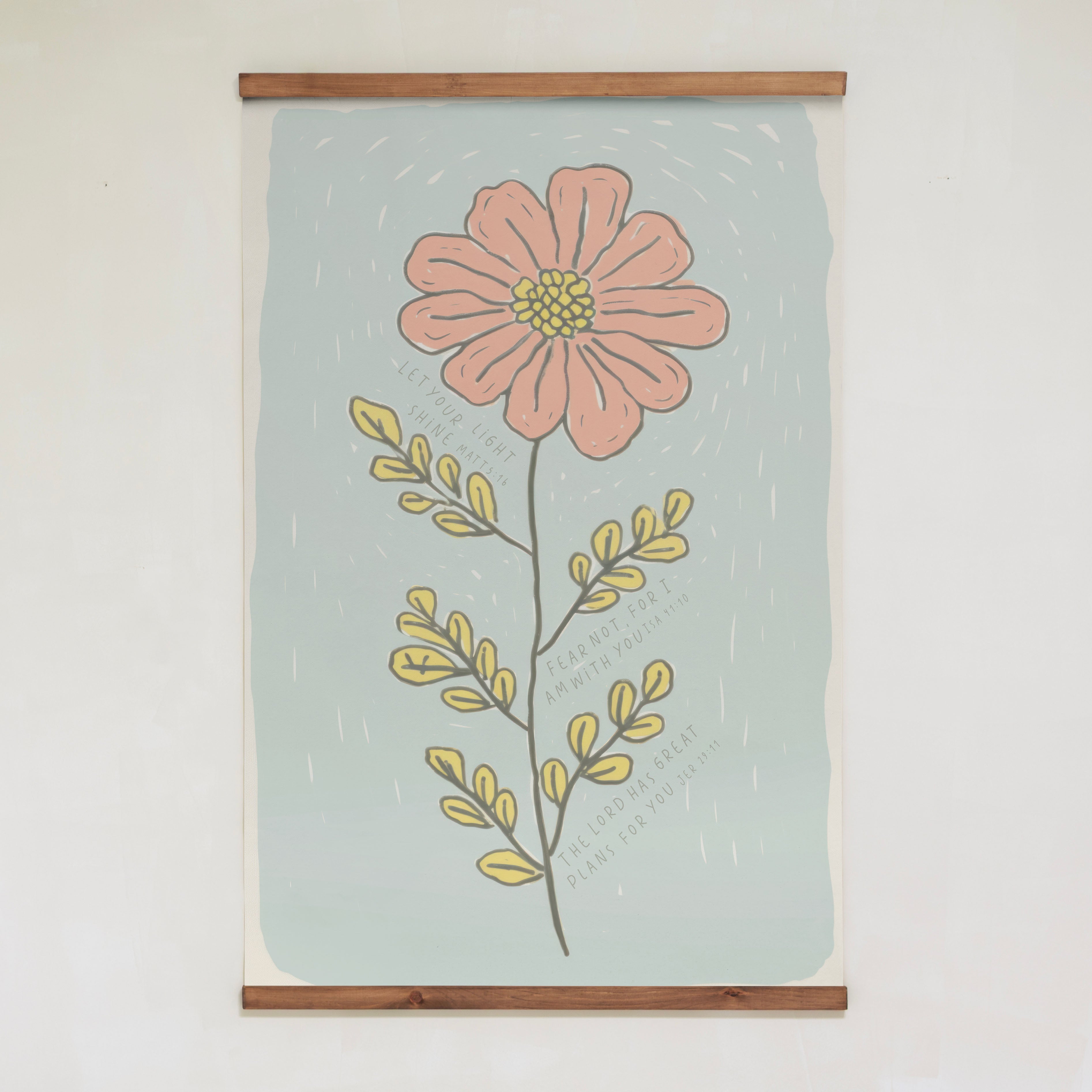 Encouragement Bloom | Vertical Tapestry | 553