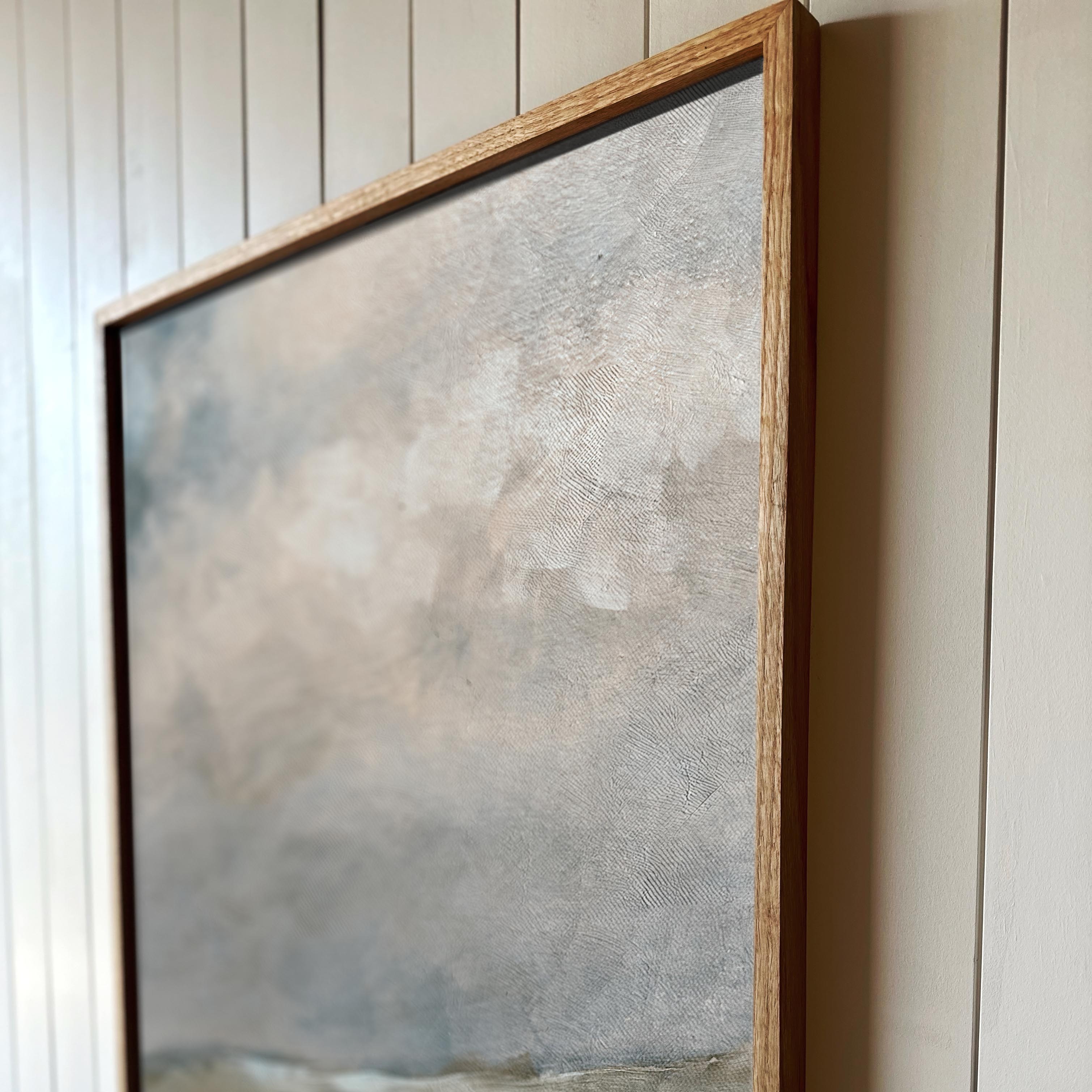 "Distant Horizon" Framed Canvas | Vertical | 600