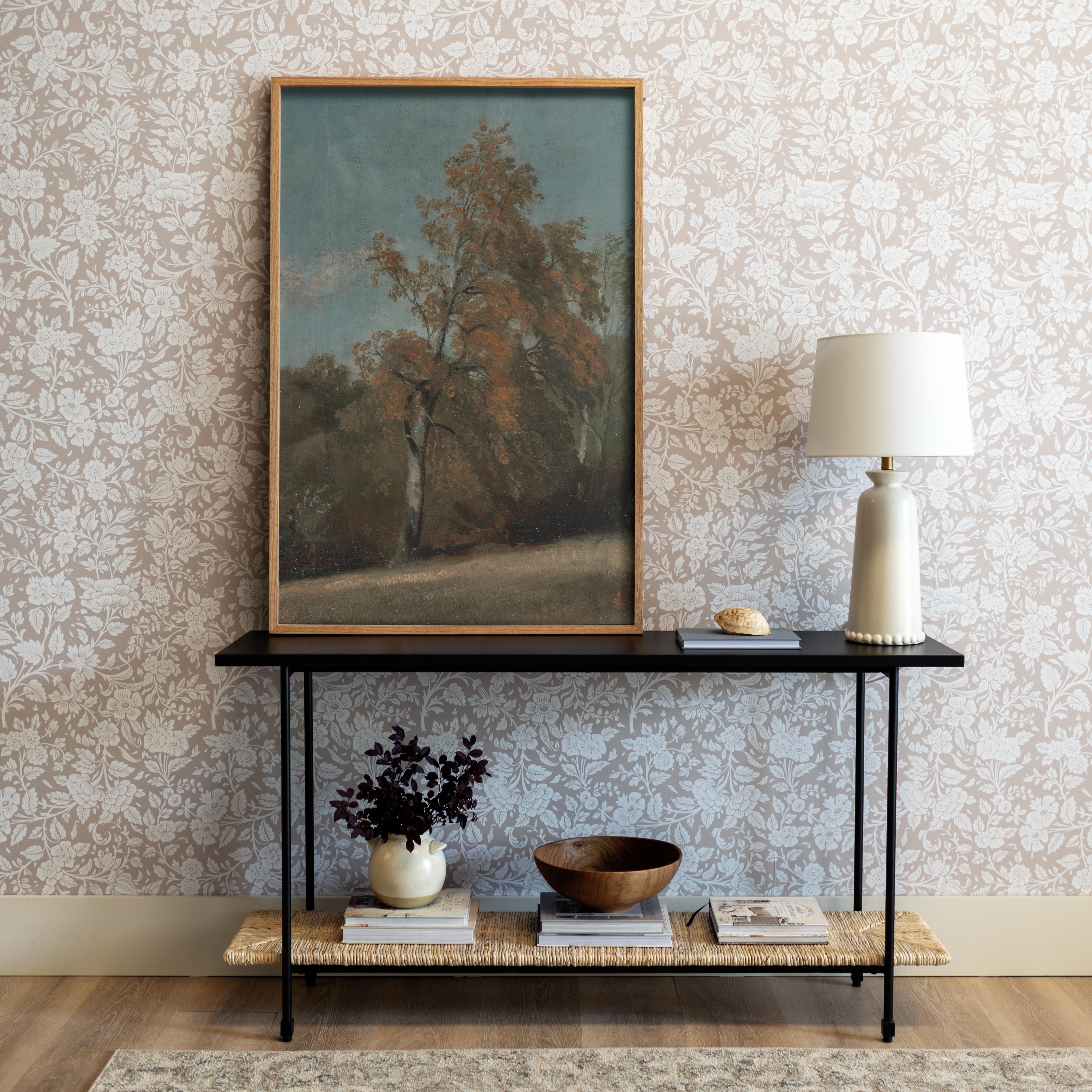 "October Tree" Framed Canvas | Vertical | 611