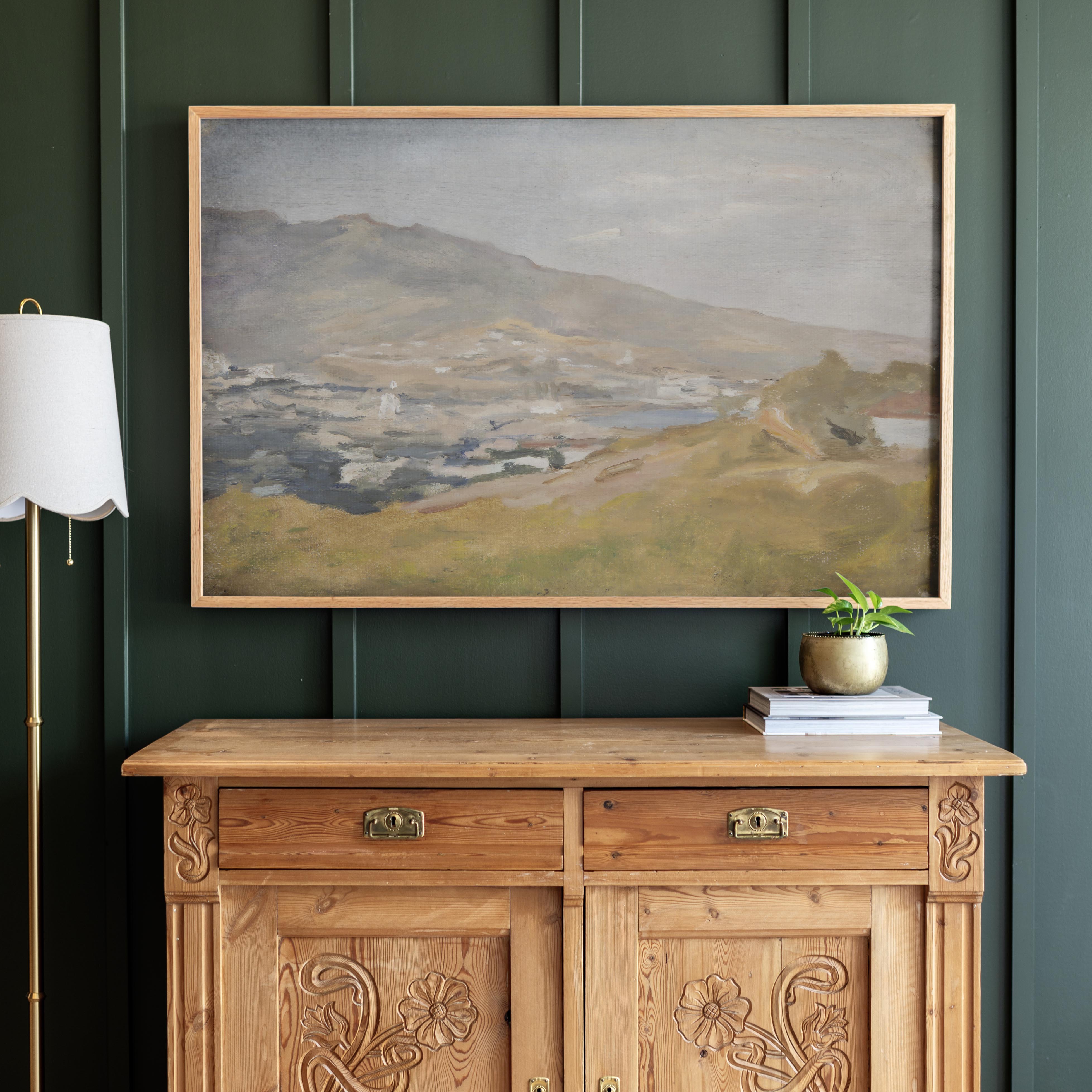 "Awaken Mountain" Large Framed Art | Horizontal | 617