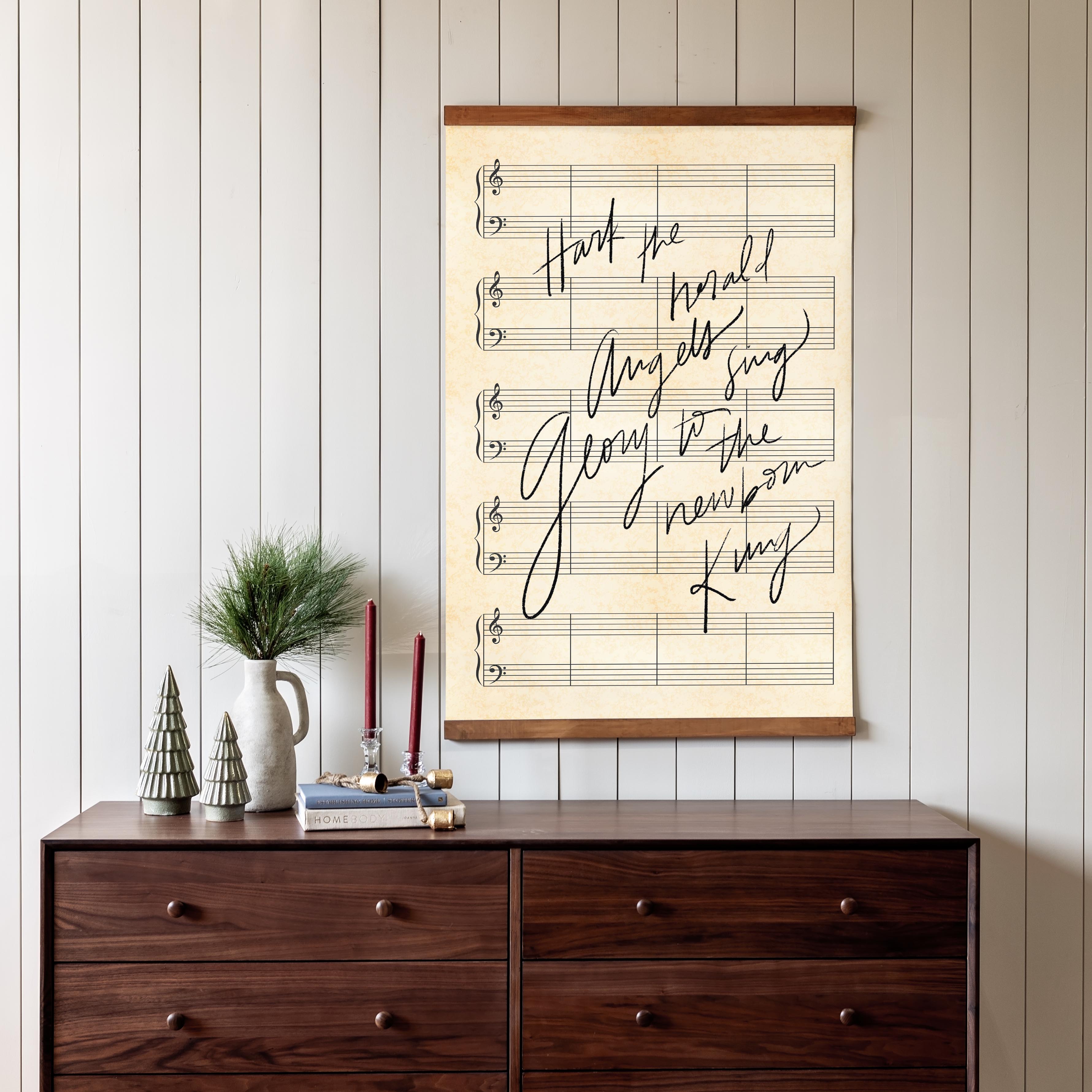 Hark The Herald Angels Sing | Vertical Tapestry | 631