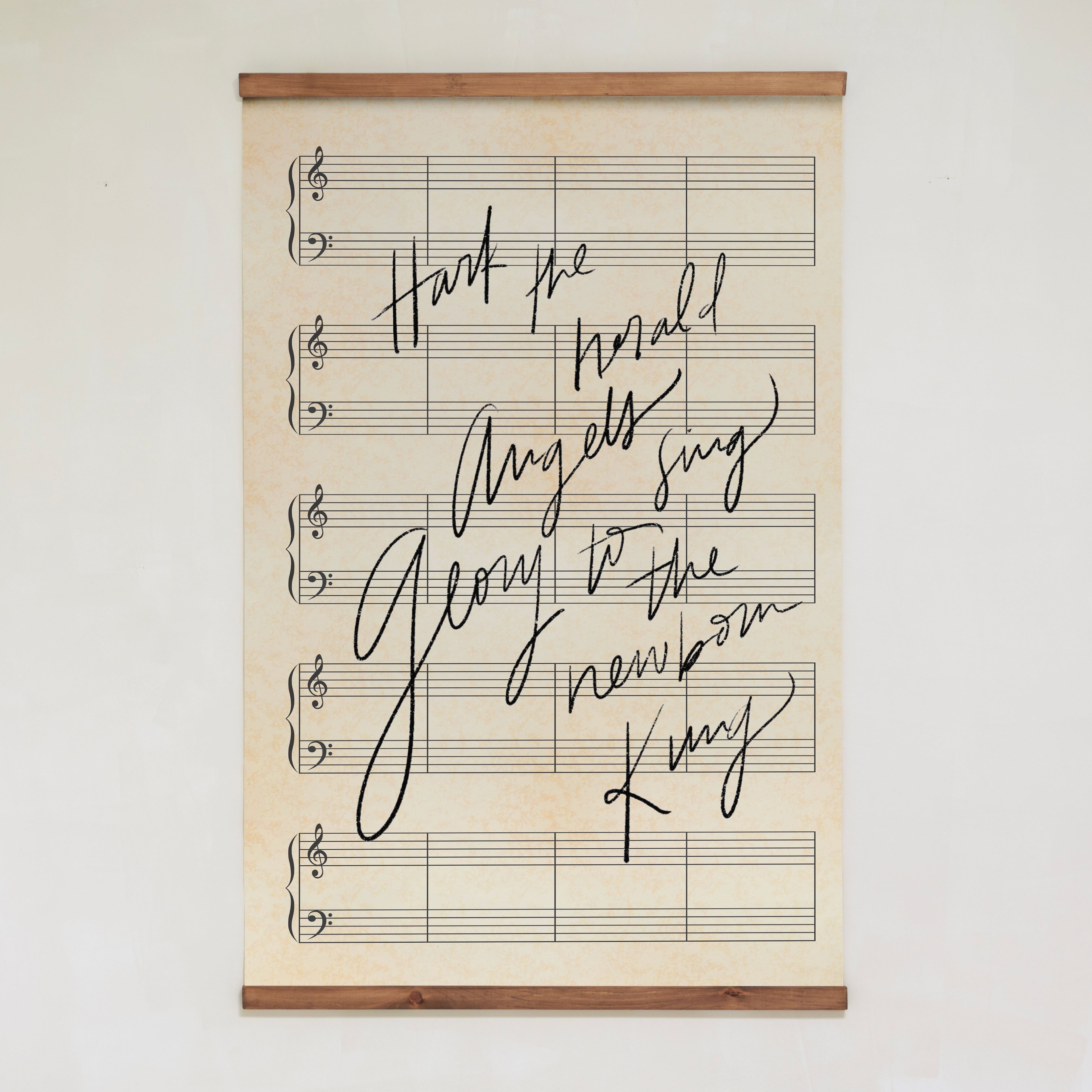 Hark The Herald Angels Sing | Vertical Tapestry | 631