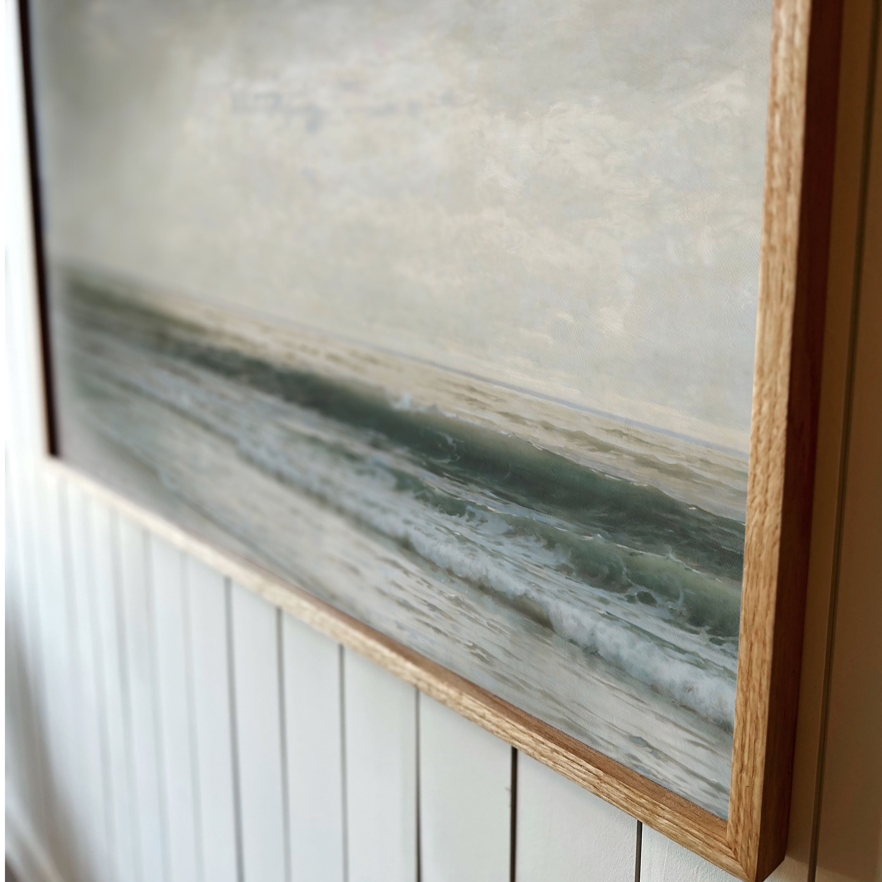 "Ocean Waves" Framed Canvas | Horizontal | 660
