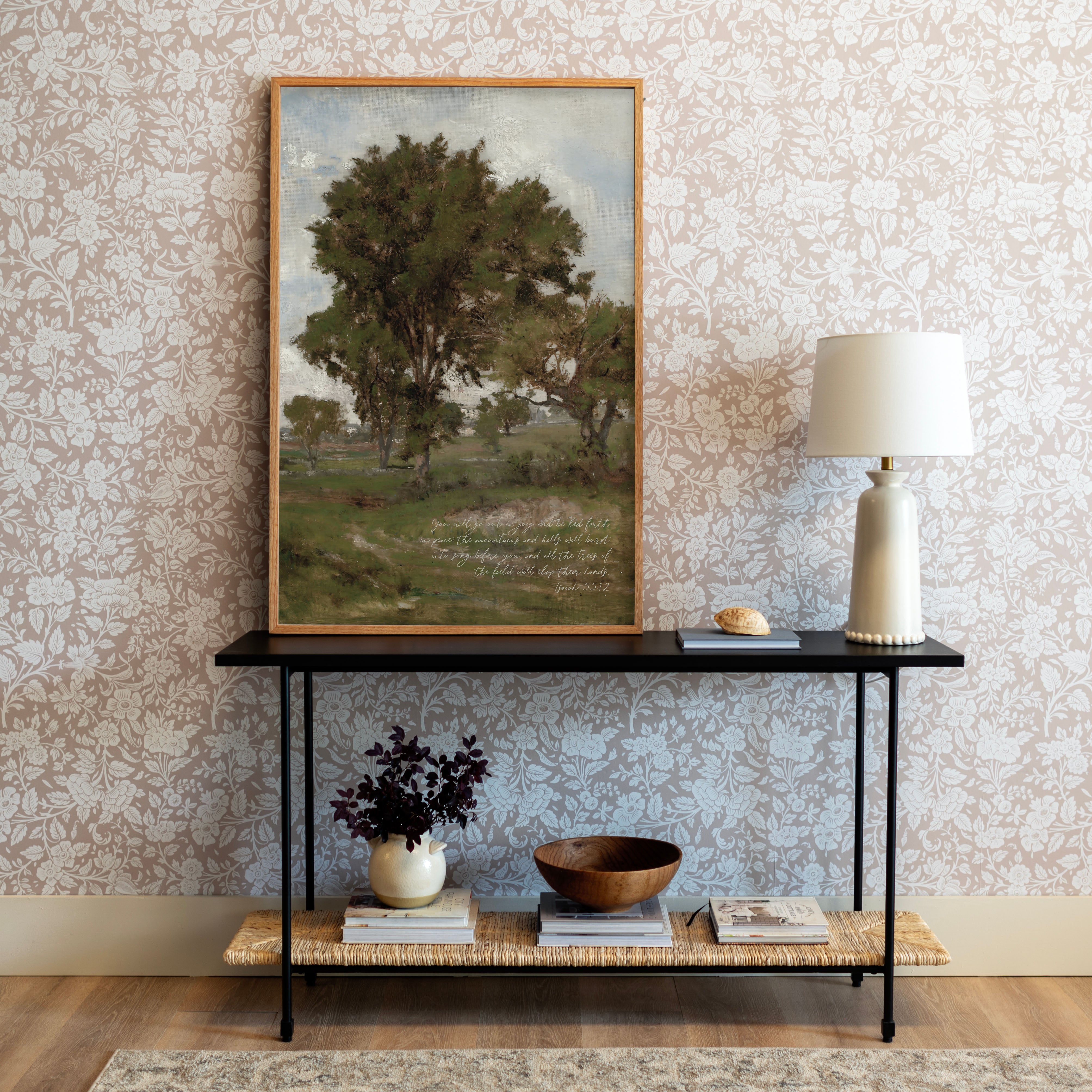 "Isaiah 55" Framed Canvas | Vertical | 682