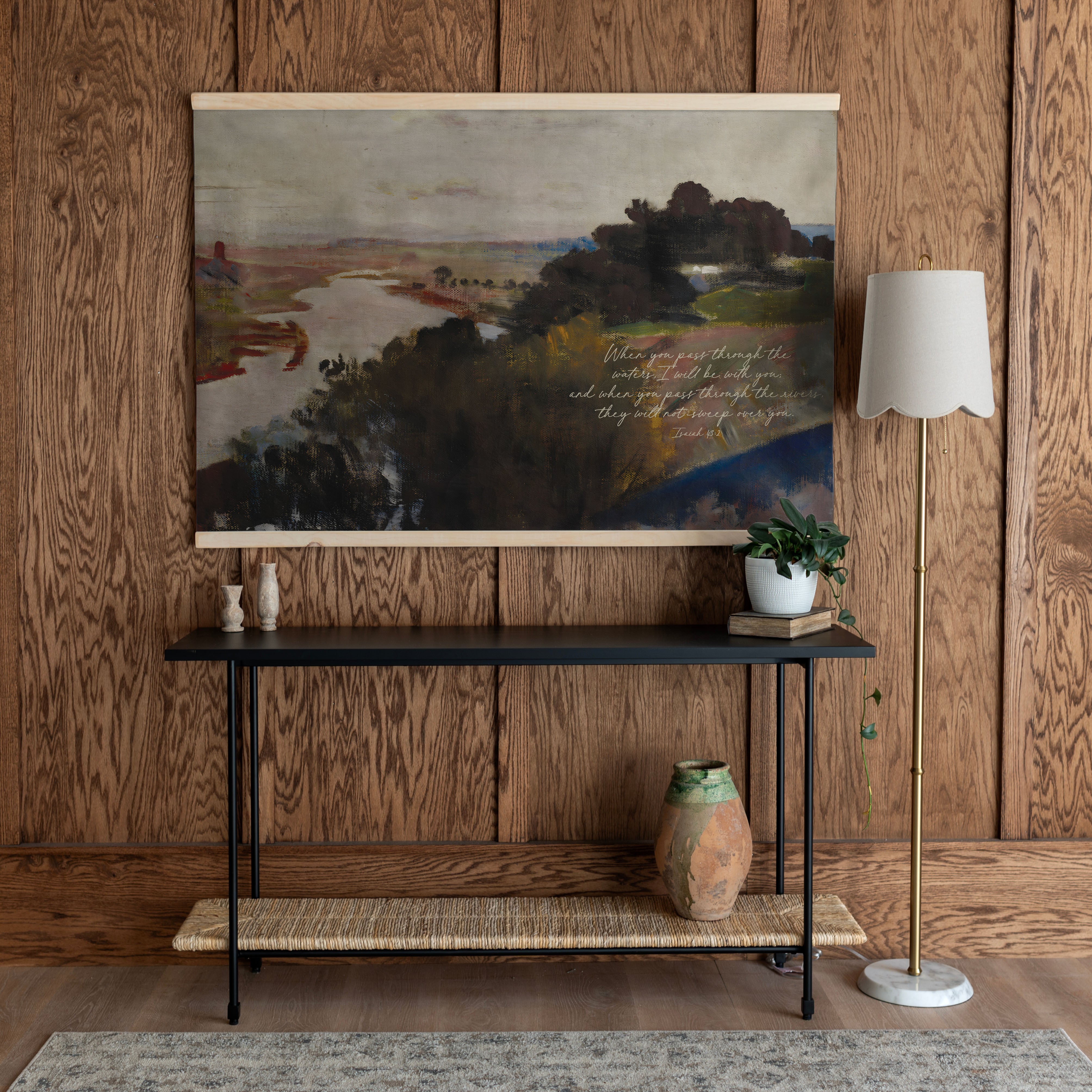 I Will Be With You | Horizontal Tapestry | 687
