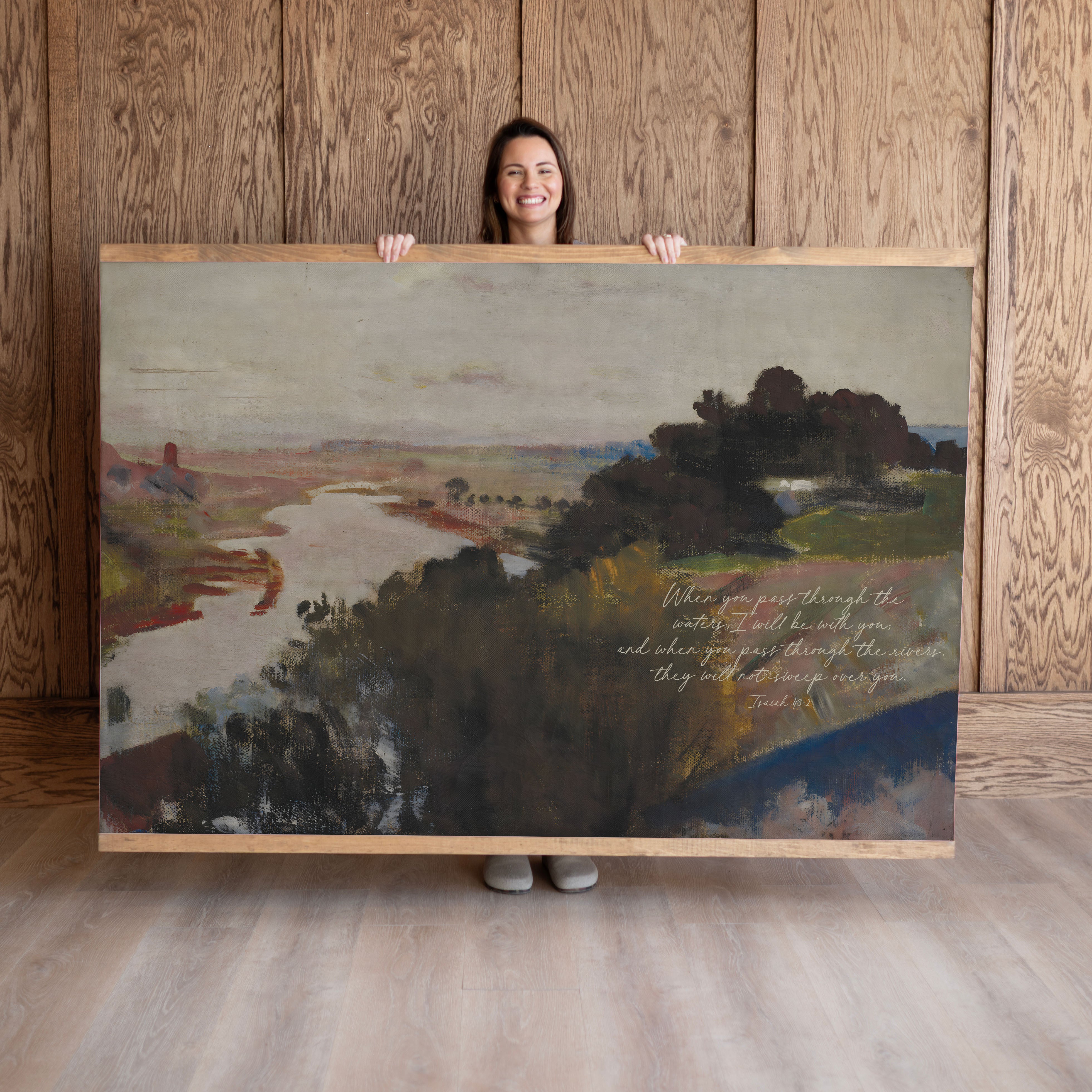 I Will Be With You | Horizontal Tapestry | 687