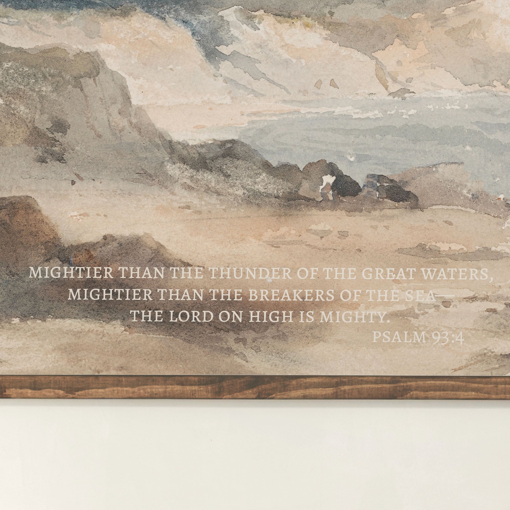 The Lord On High Is Mighty | Horizontal Tapestry | 689
