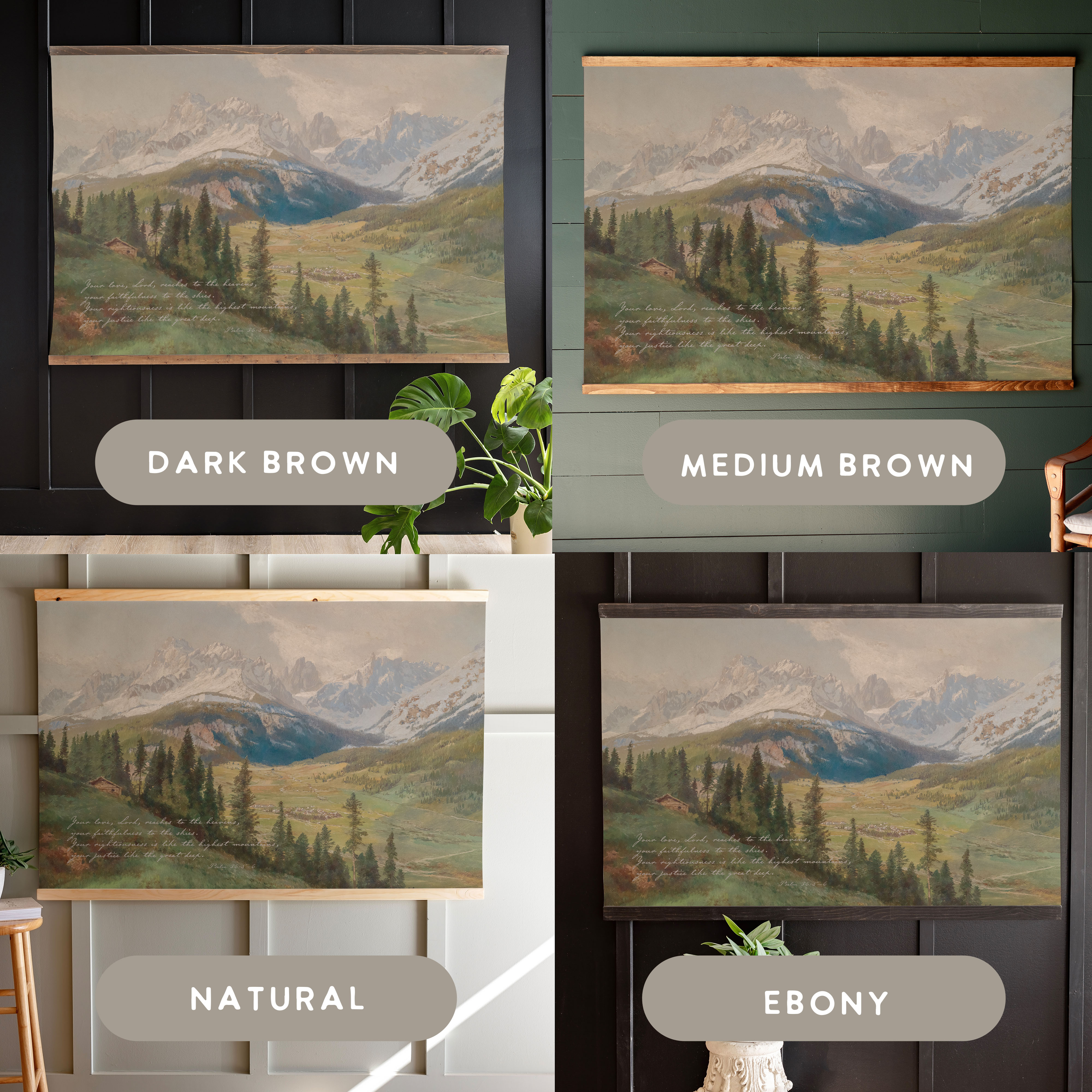 Your Love, Oh Lord, Reaches To The Heavens | Horizontal Tapestry | 692