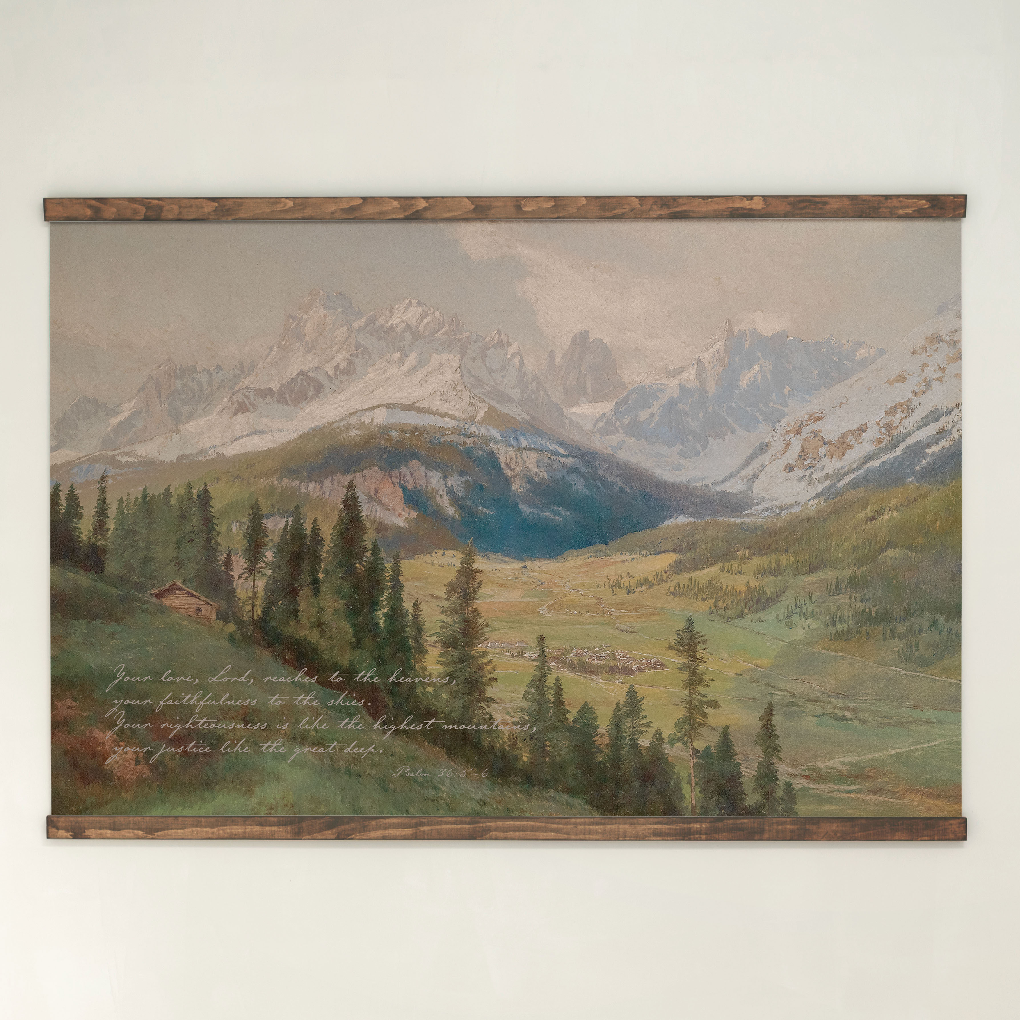 Your Love, Oh Lord, Reaches To The Heavens | Horizontal Tapestry | 692