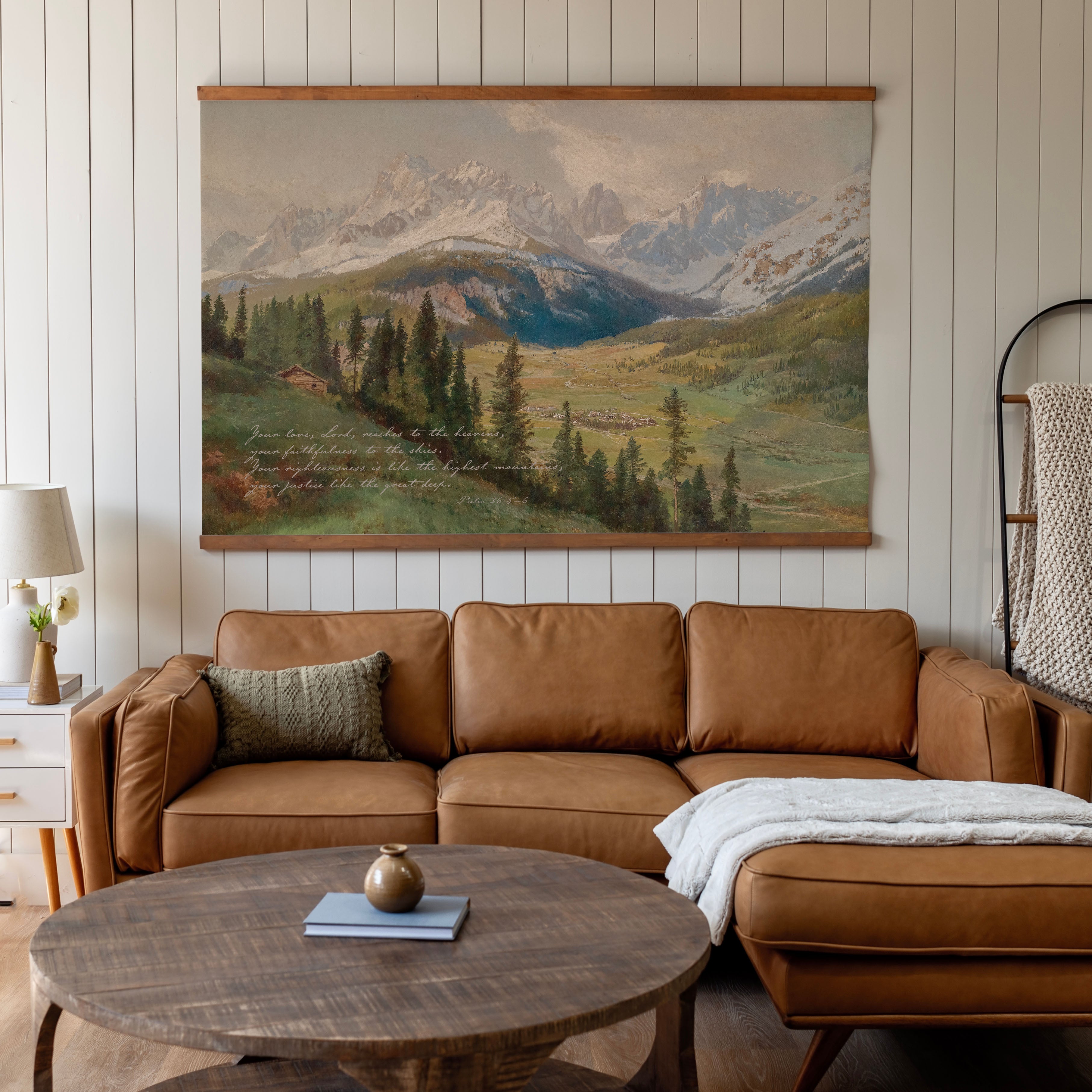 Your Love, Oh Lord, Reaches To The Heavens | Horizontal Tapestry | 692