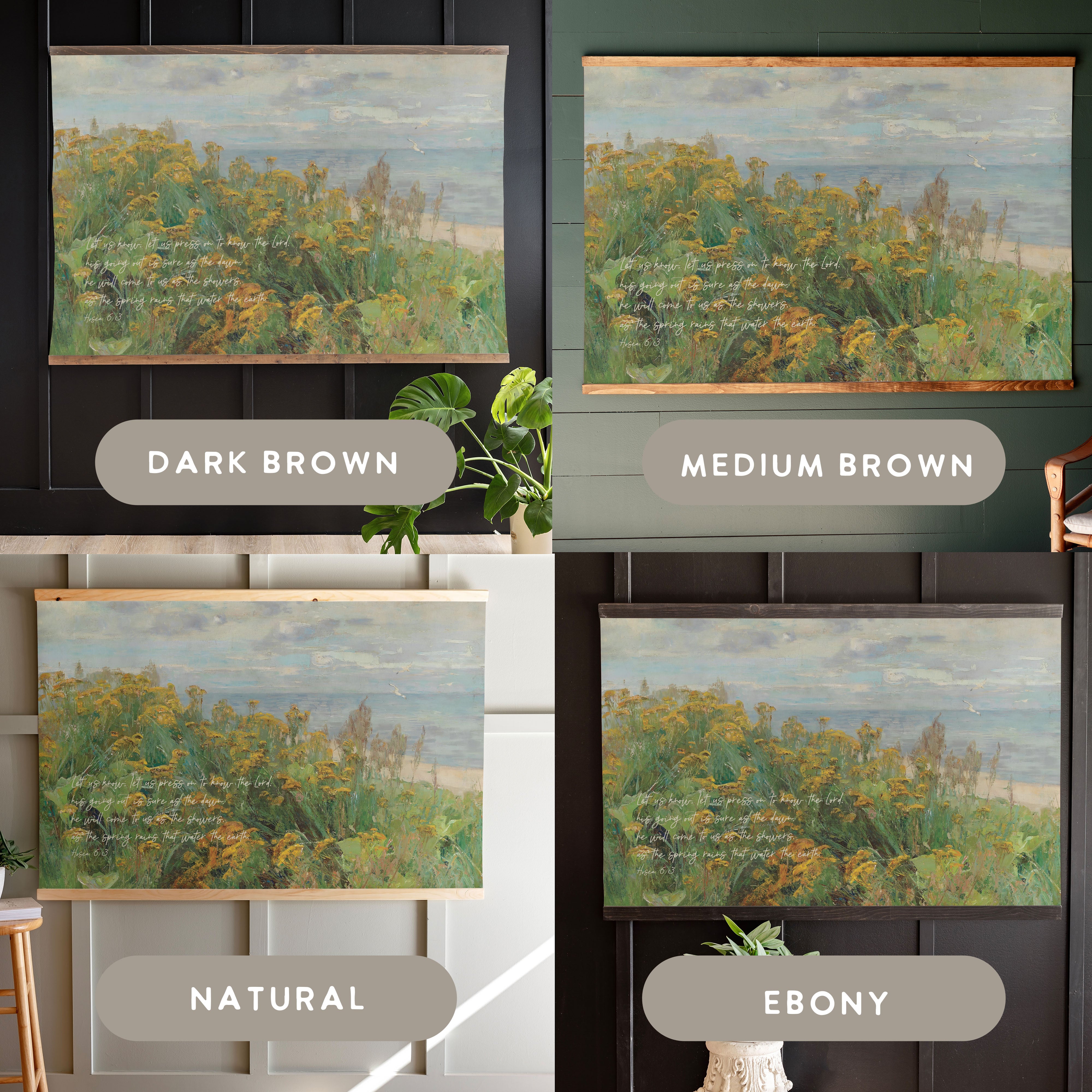 As The Spring Rains That Water The Earth | Horizontal Tapestry | 693