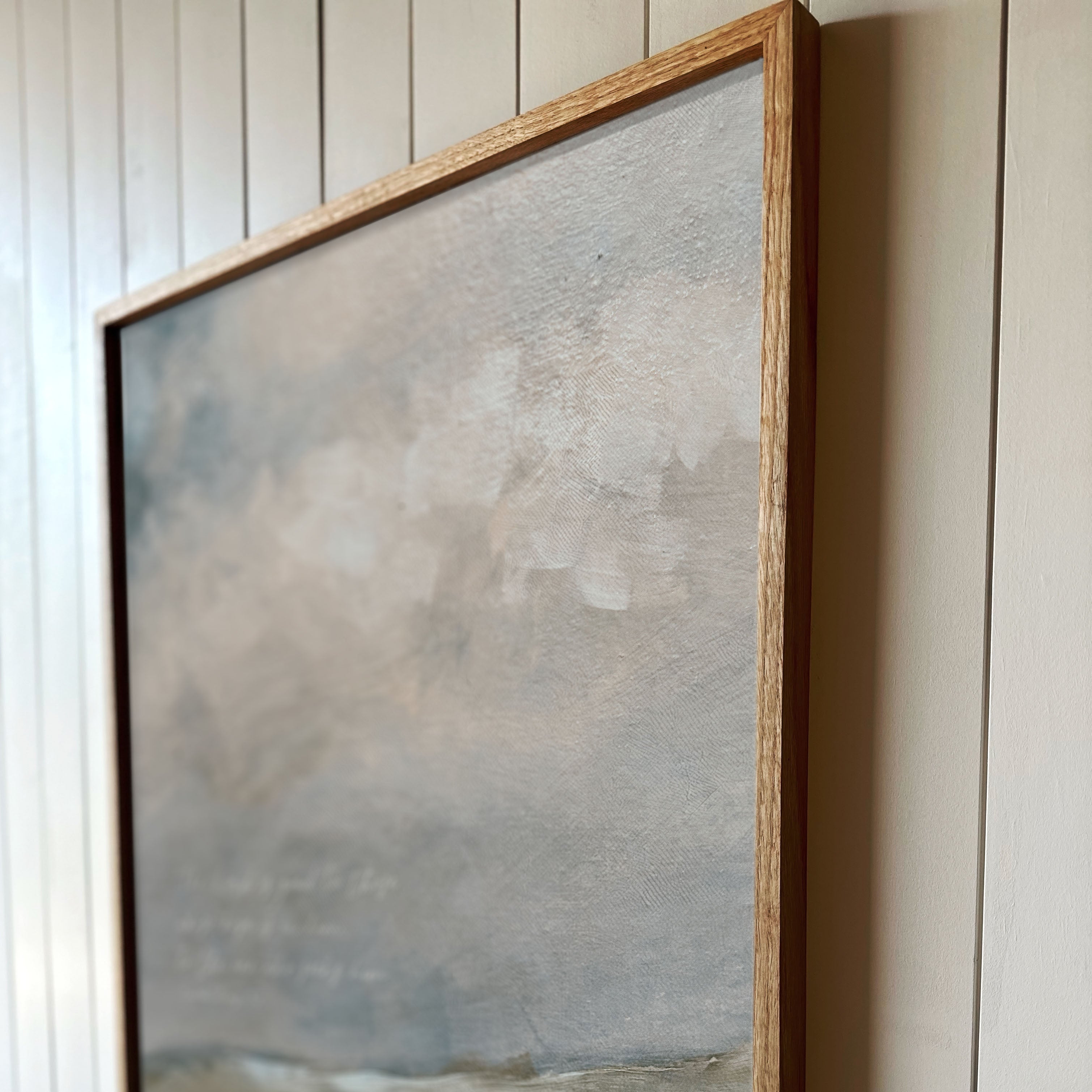 "The Lord Is Good To Those Whose Hope Is In Him" Framed Canvas | Vertical | 694