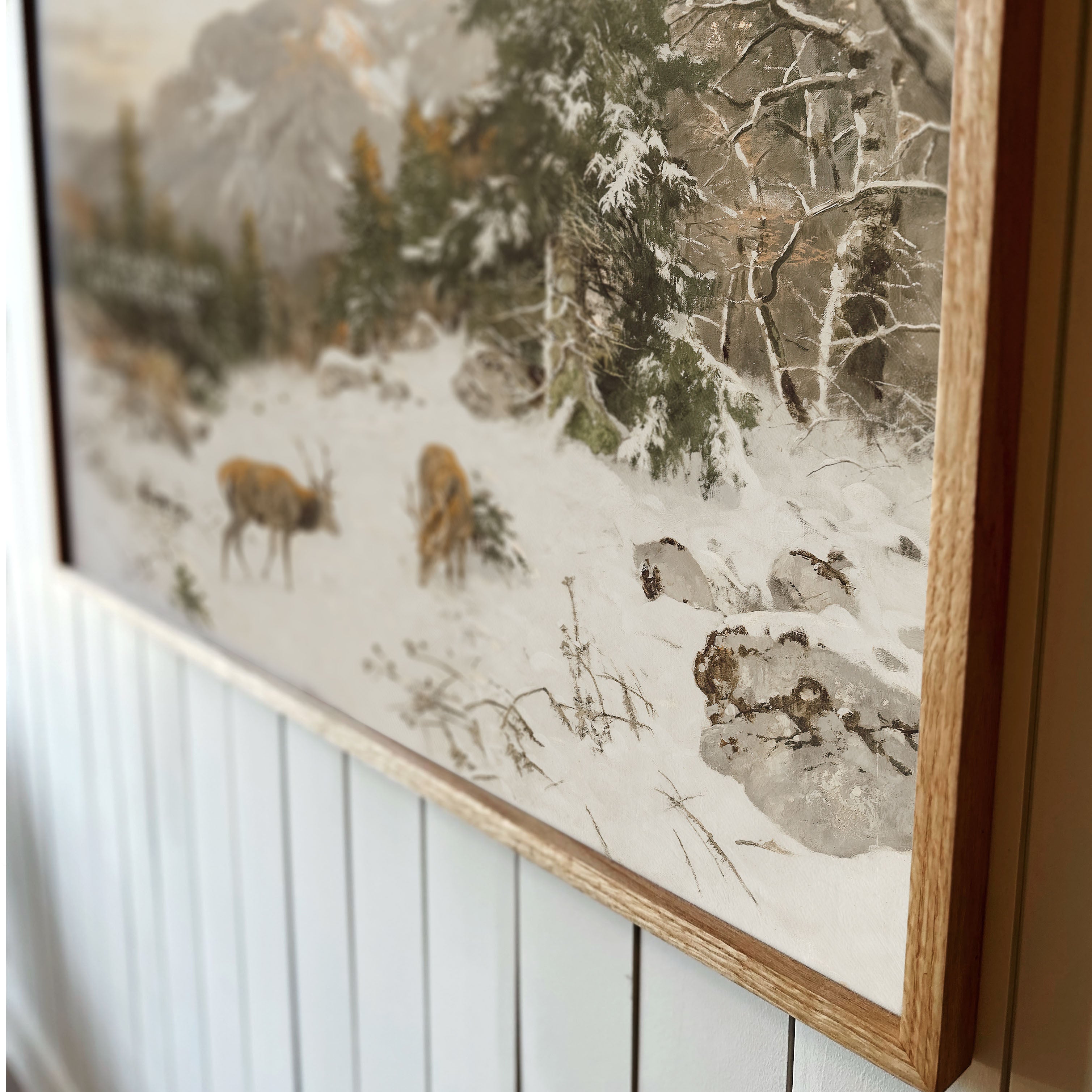 "Heaven And Nature Sing" Framed Canvas | Horizontal | 700