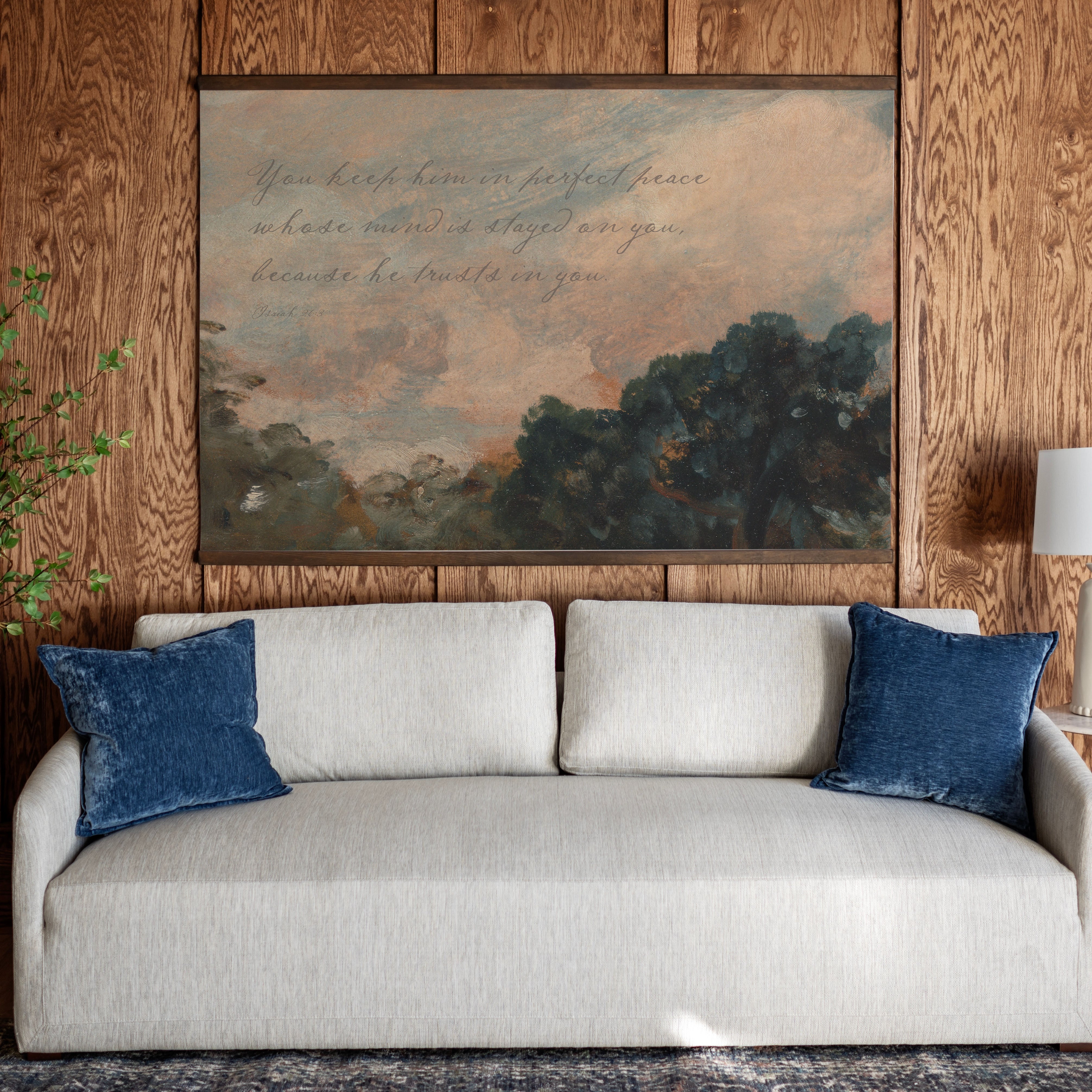 You Keep Him In Perfect Peace... | Horizontal Tapestry | 704