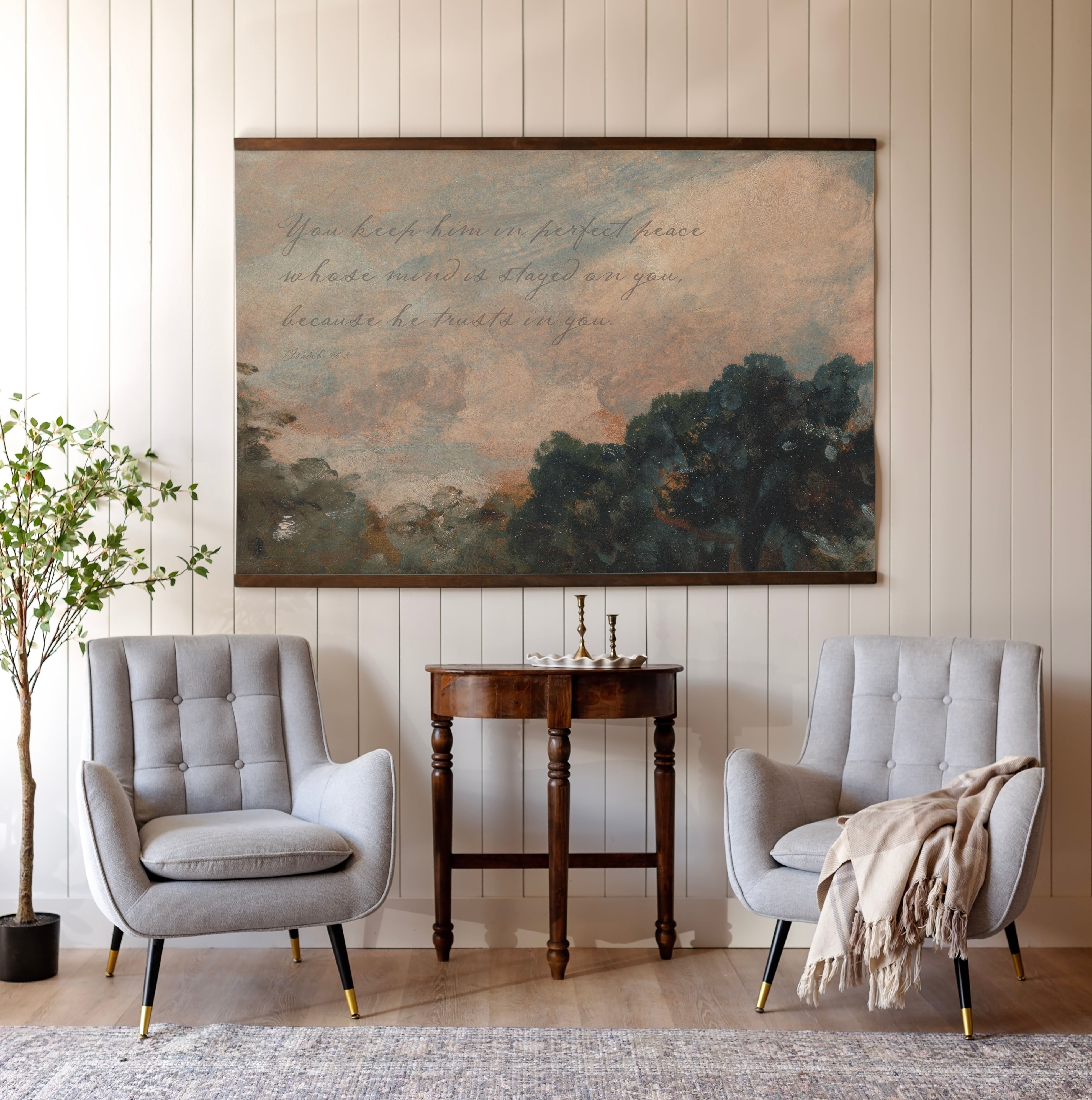You Keep Him In Perfect Peace... | Horizontal Tapestry | 704