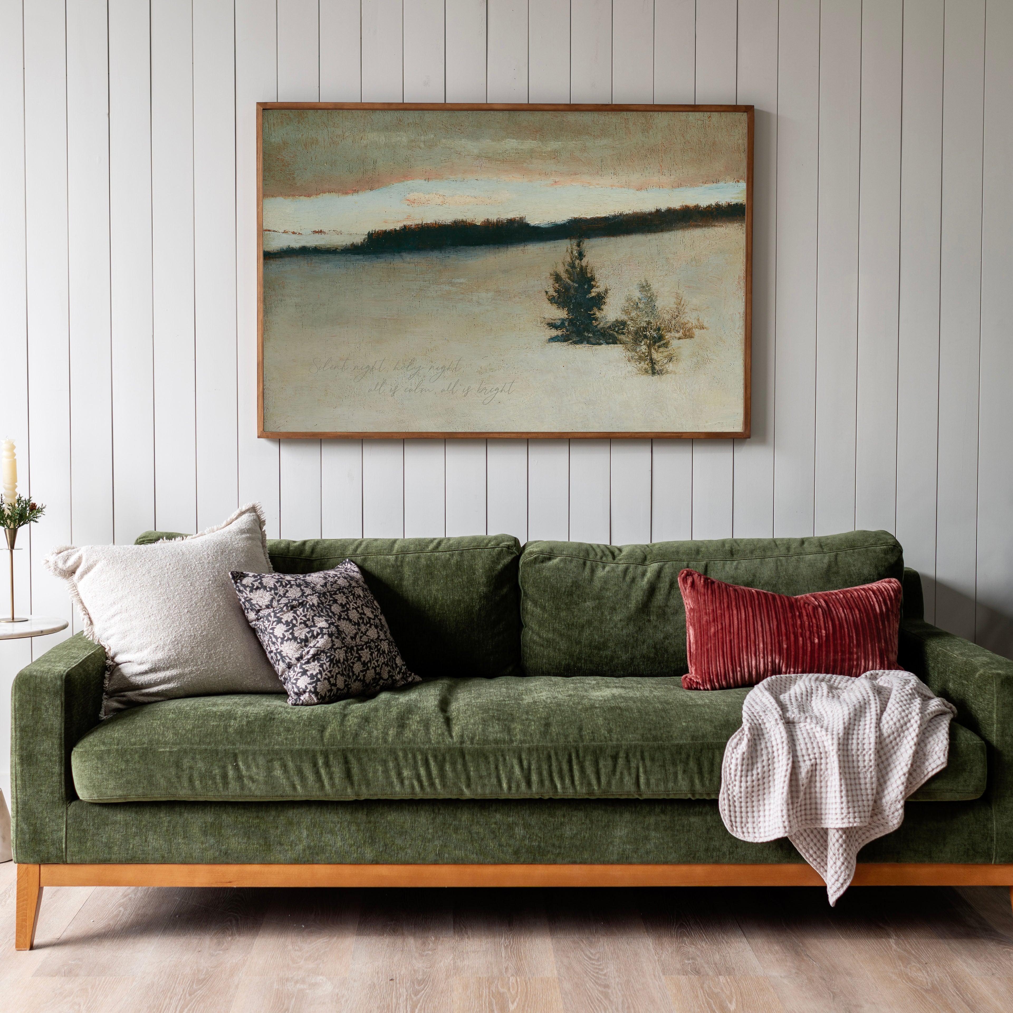 "Silent Night" Framed Canvas | Horizontal | 712