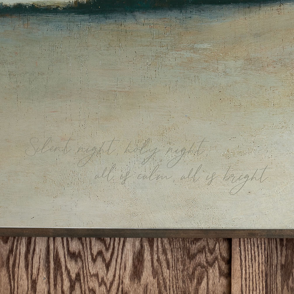 "Silent Night" Framed Canvas | Horizontal | 712