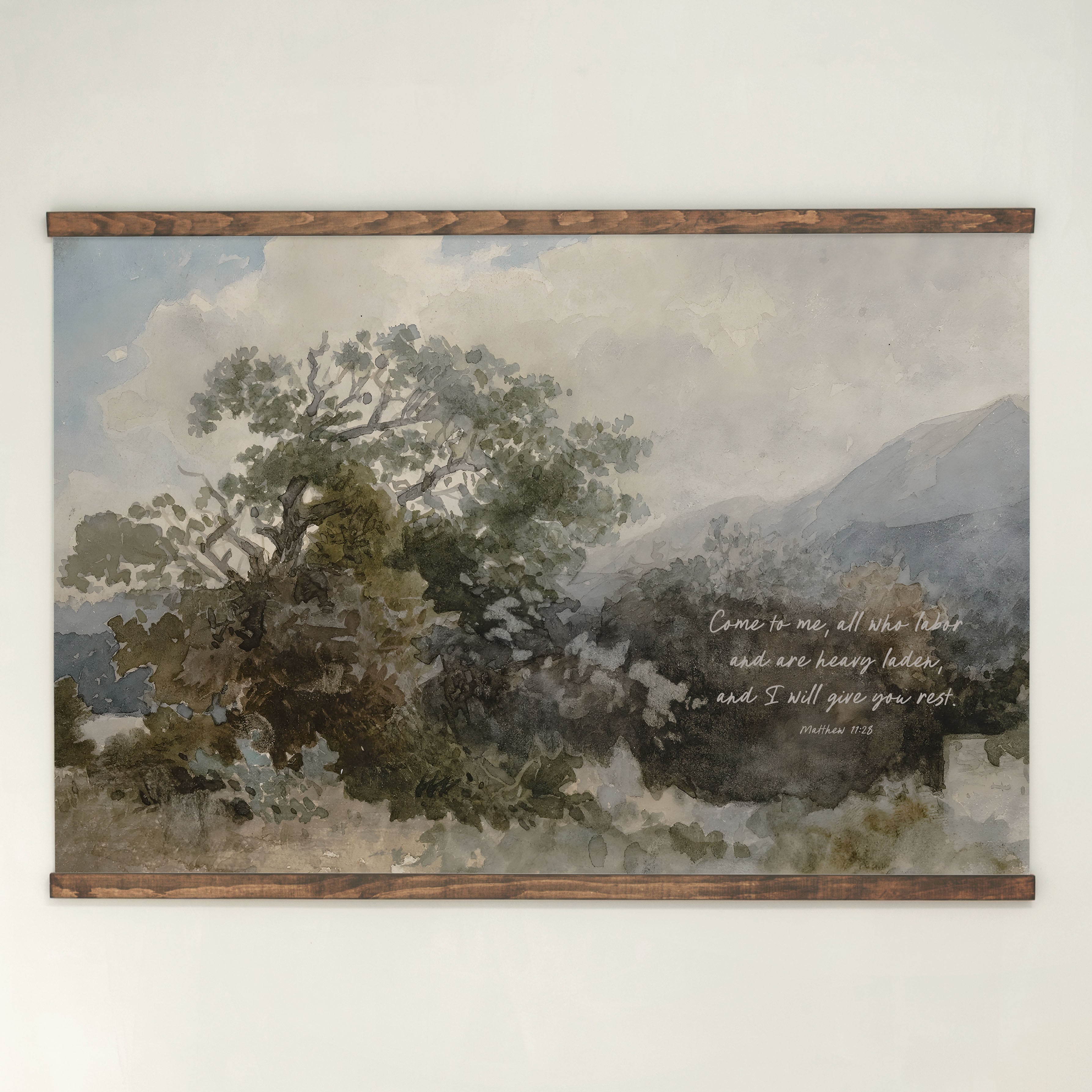 I Will Give You Rest | Horizontal Tapestry | 719