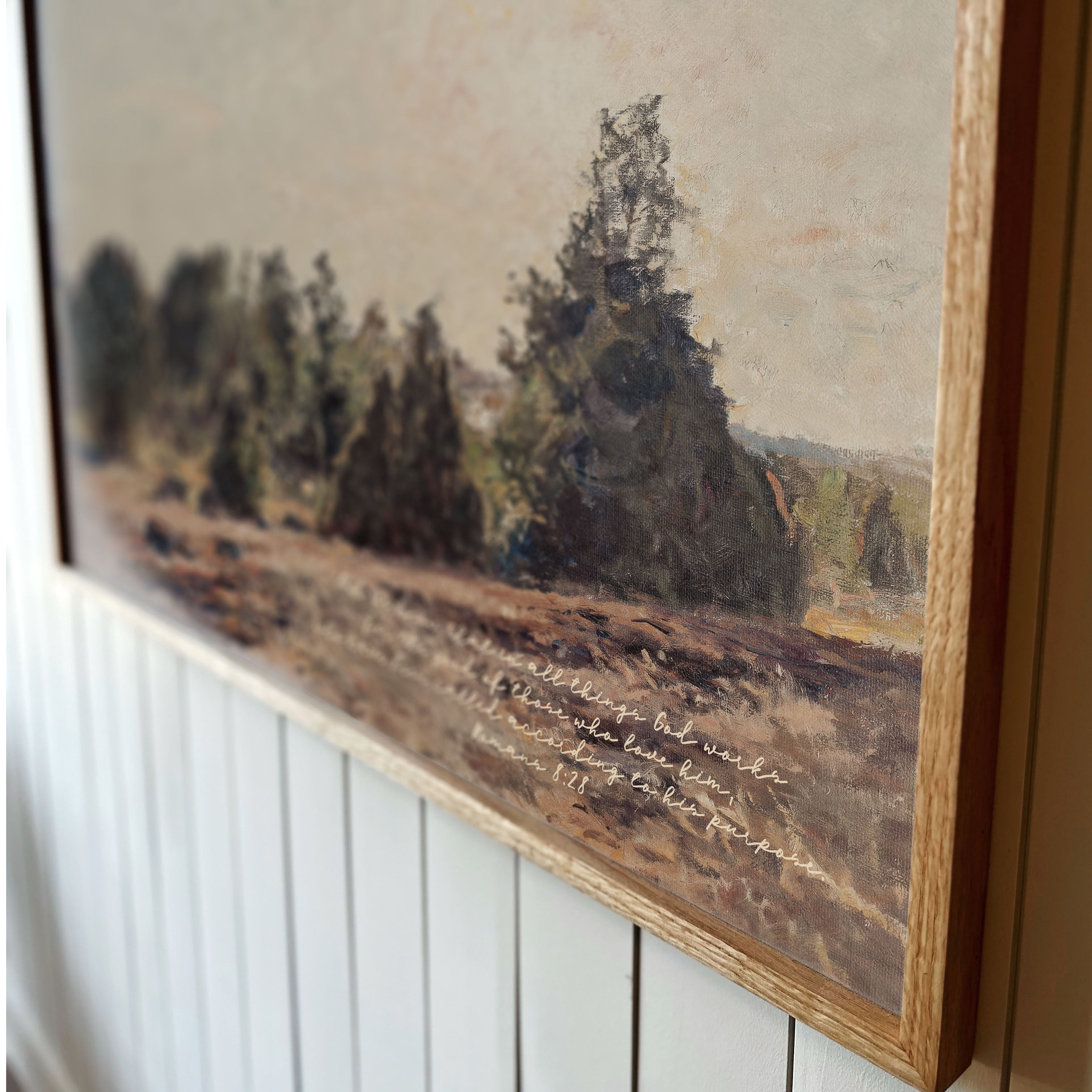 "Romans 2:28" Framed Canvas | Horizontal | 720