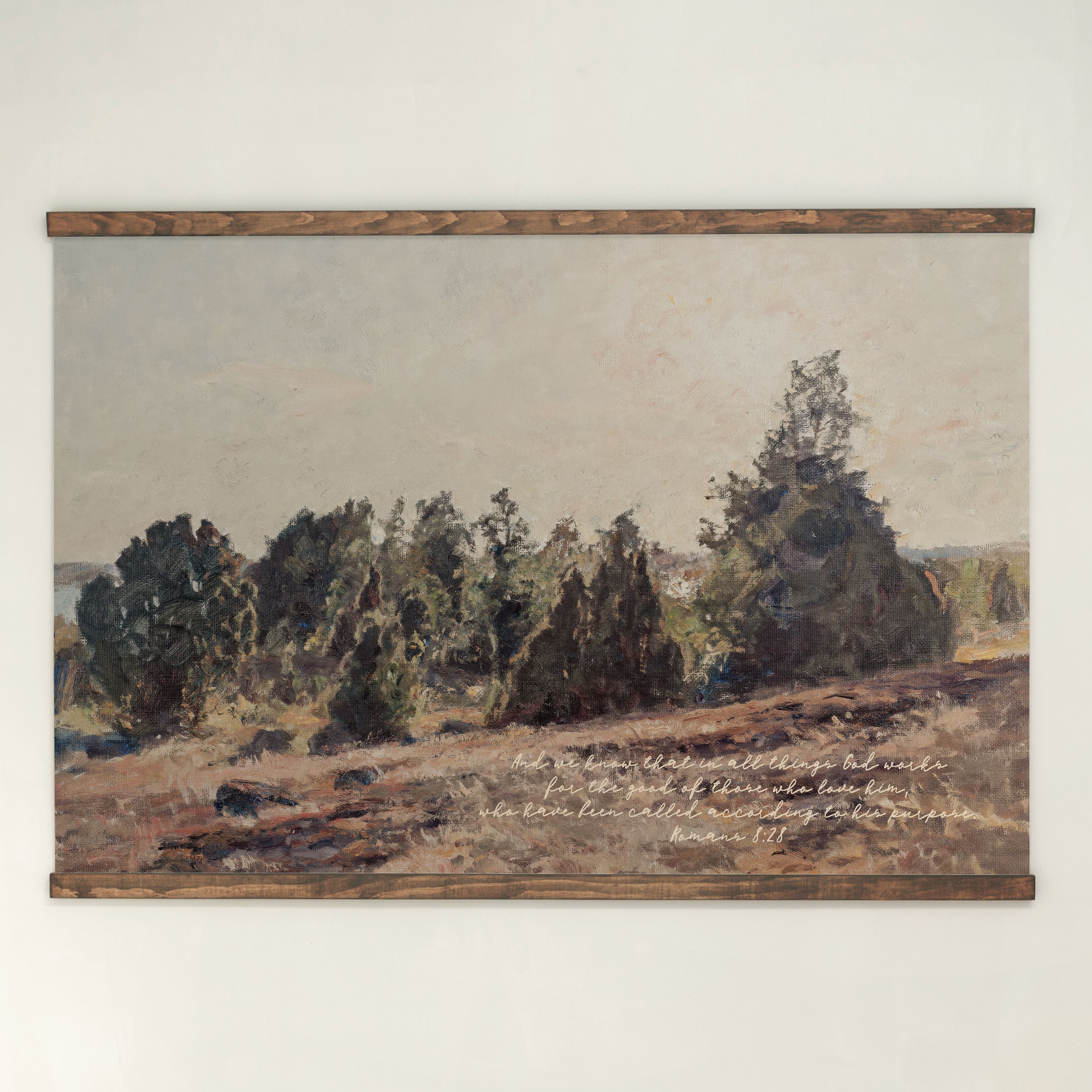 Romans 8:28 | Horizontal Tapestry | 720