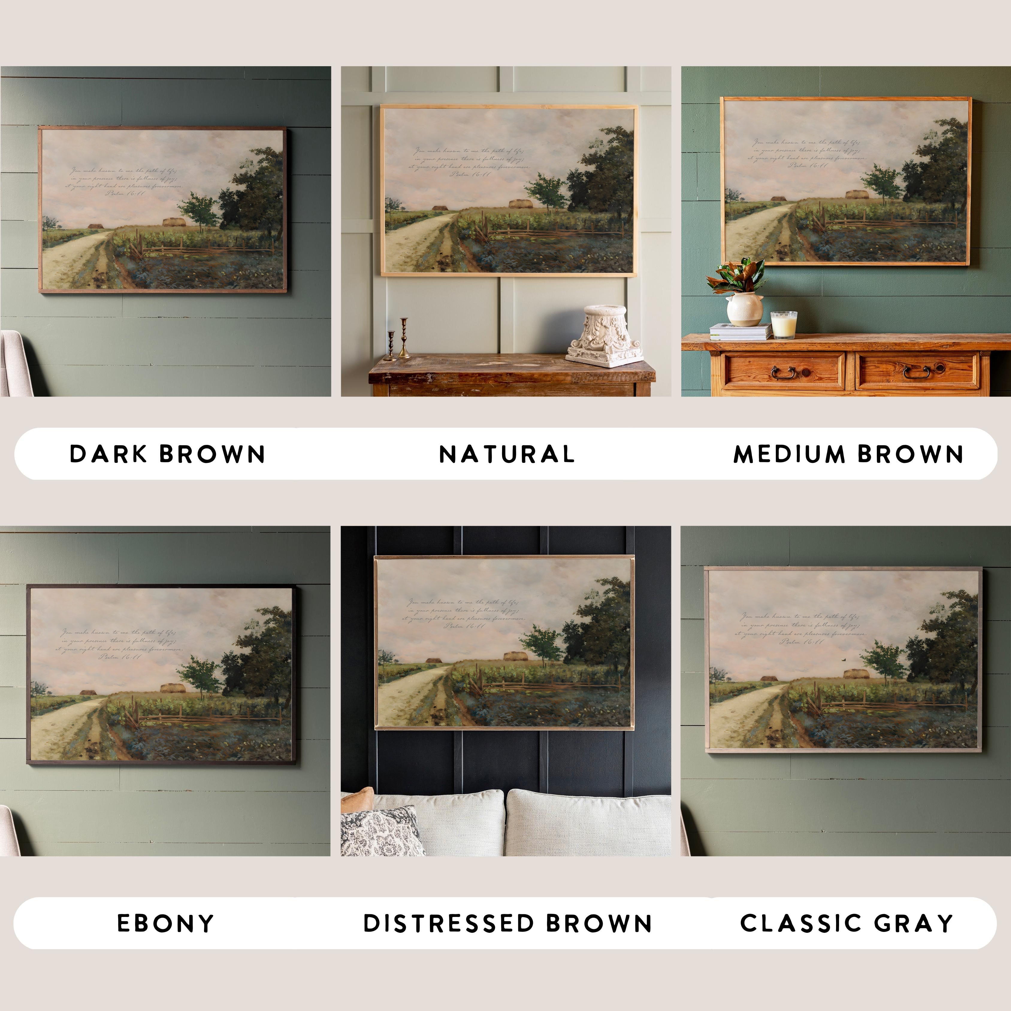 Fullness Of Joy | Framed Wooden Art - Horizontal | 723