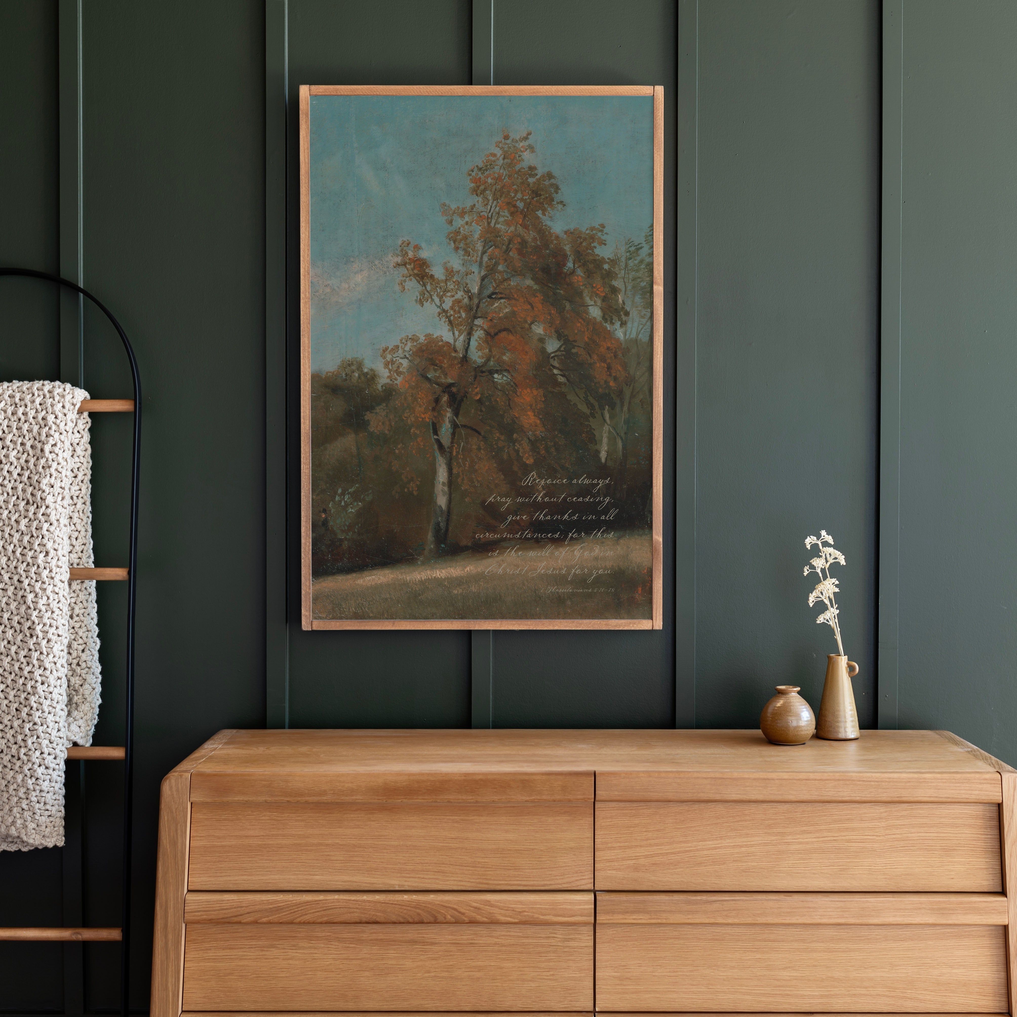 Rejoice Always | Framed Wooden Art | 727