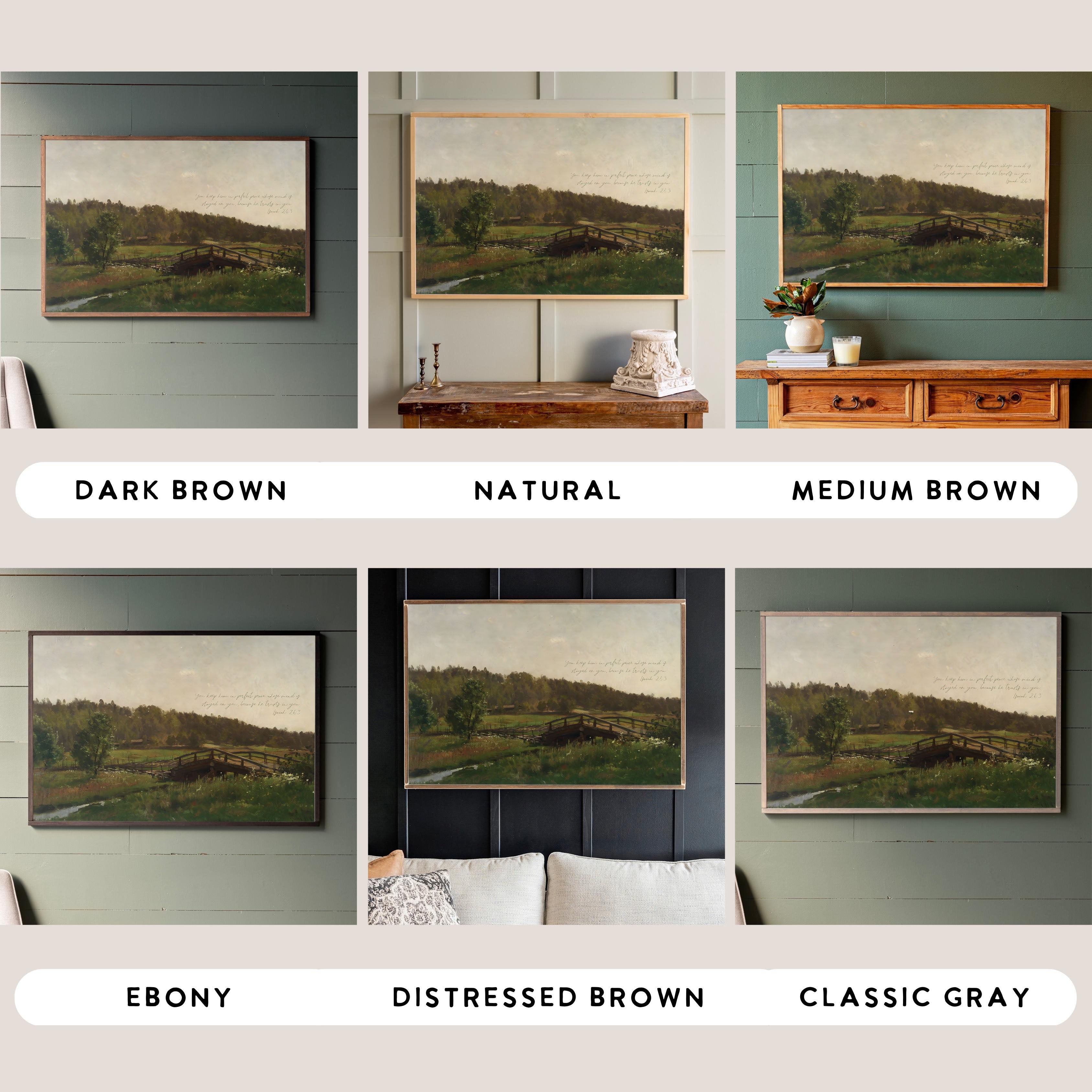 Perfect Peace | Framed Wooden Art - Horizontal | 728