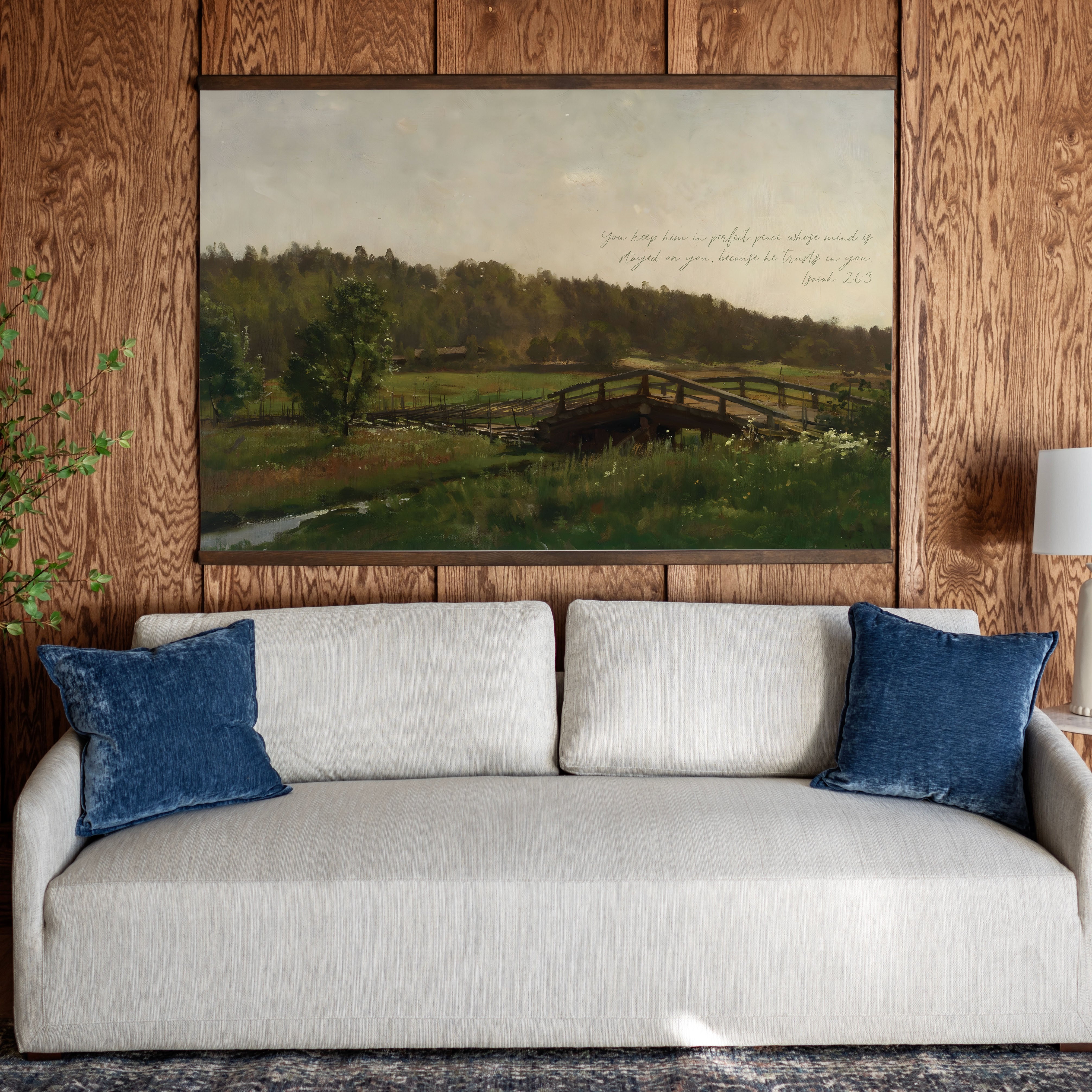 Perfect Peace | Horizontal Tapestry | 728